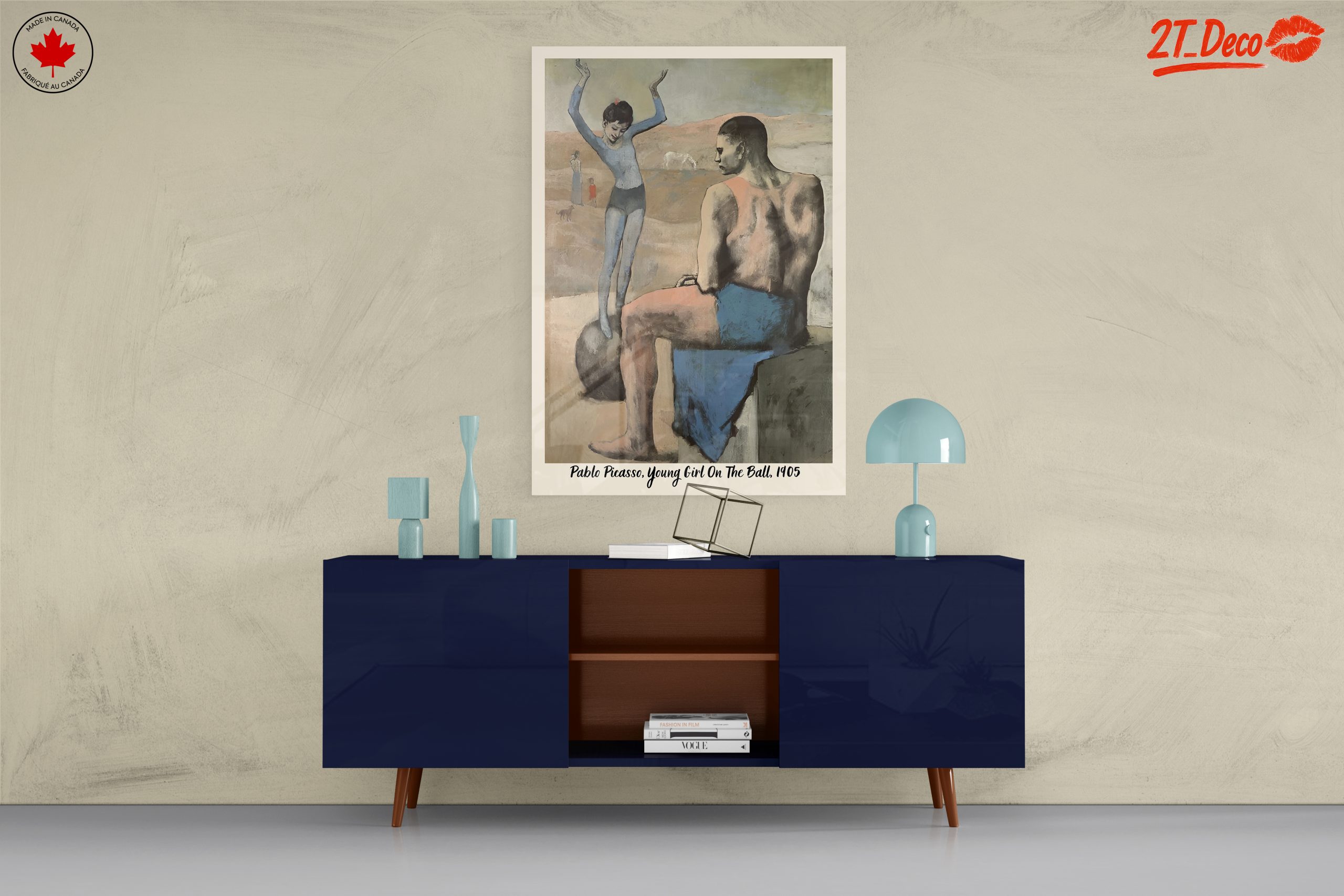 Pablo Picasso Young Girl On The Ball Artwork - Image 8