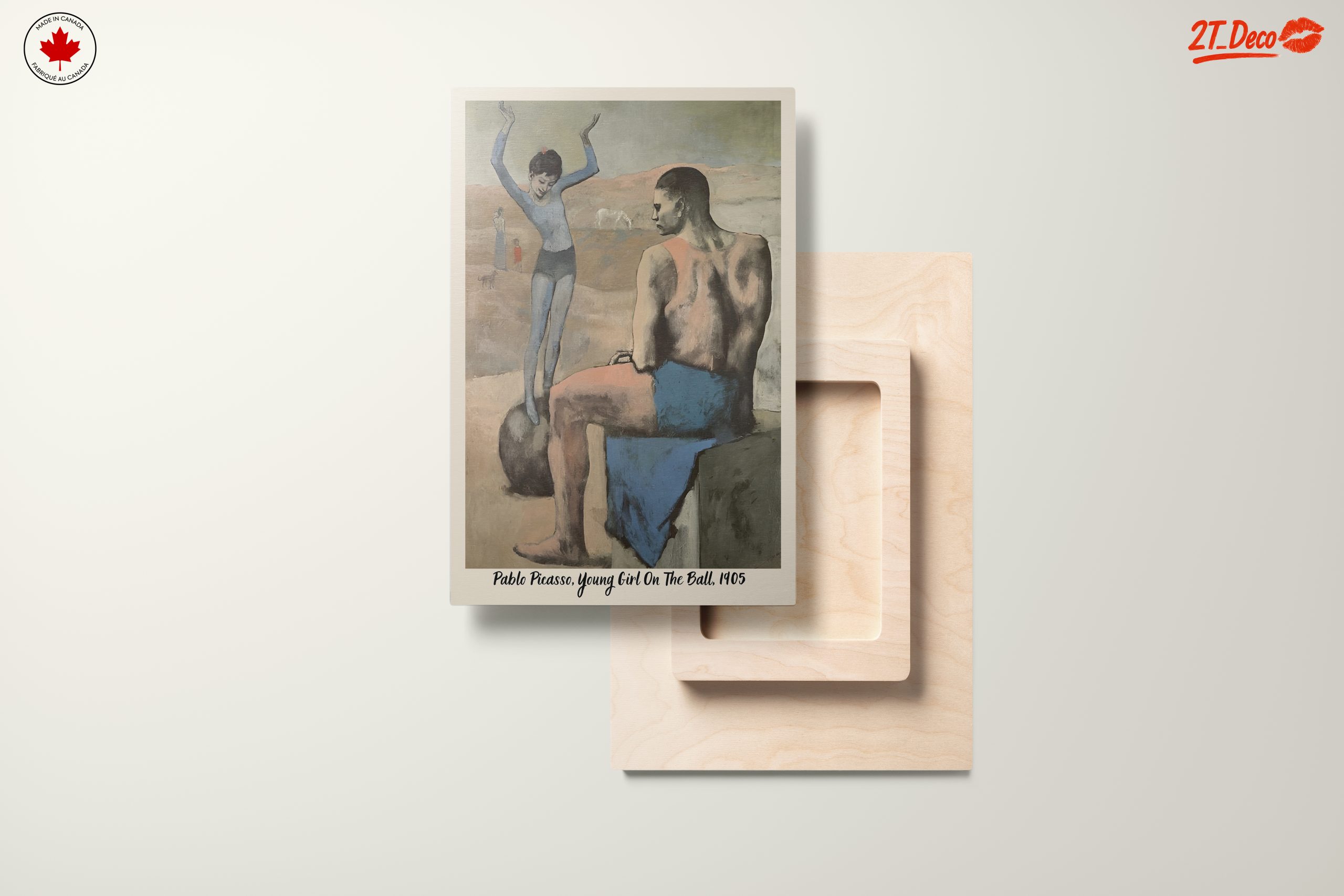 Pablo Picasso Young Girl On The Ball Artwork - Image 11