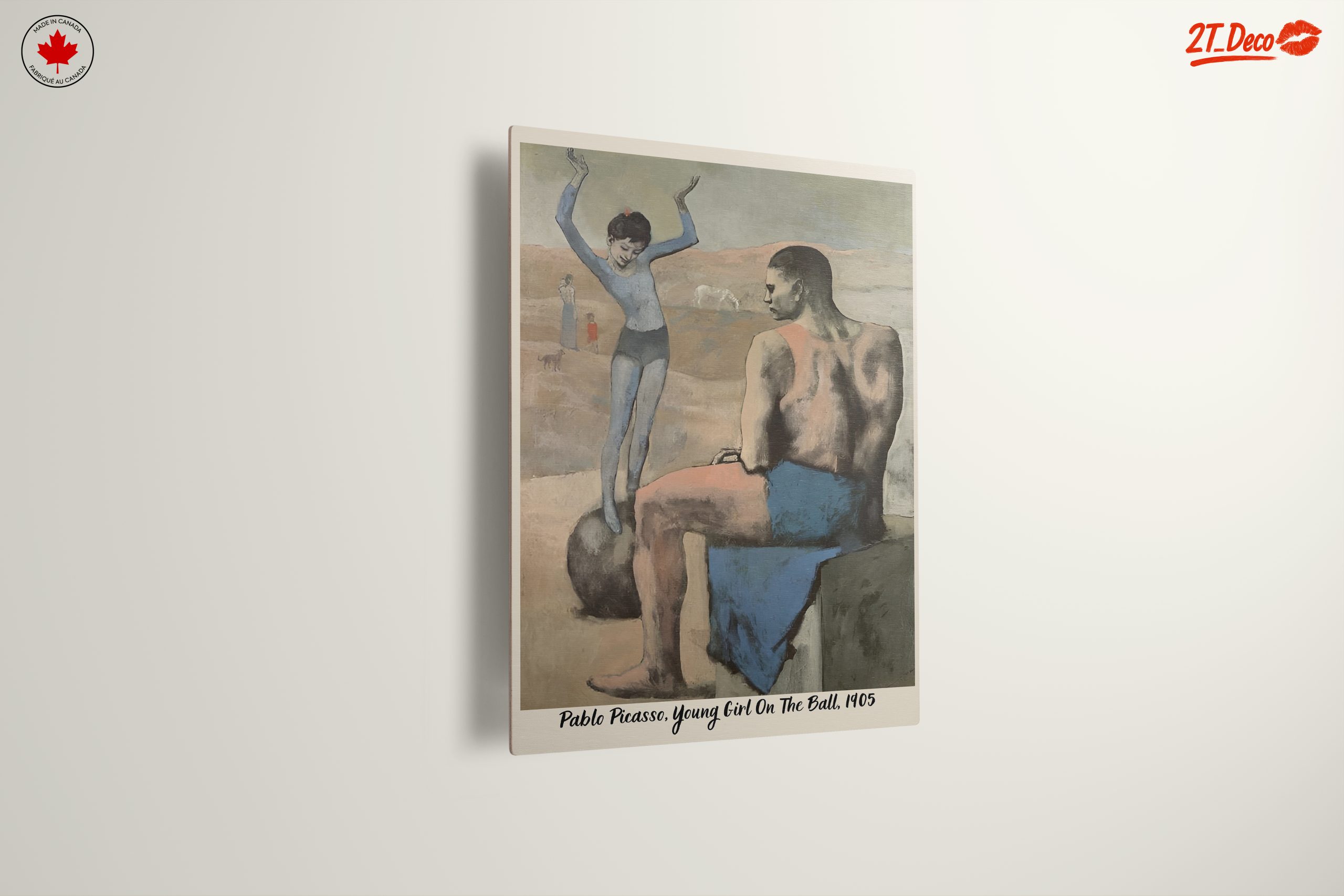 Pablo Picasso Young Girl On The Ball Artwork - Image 13