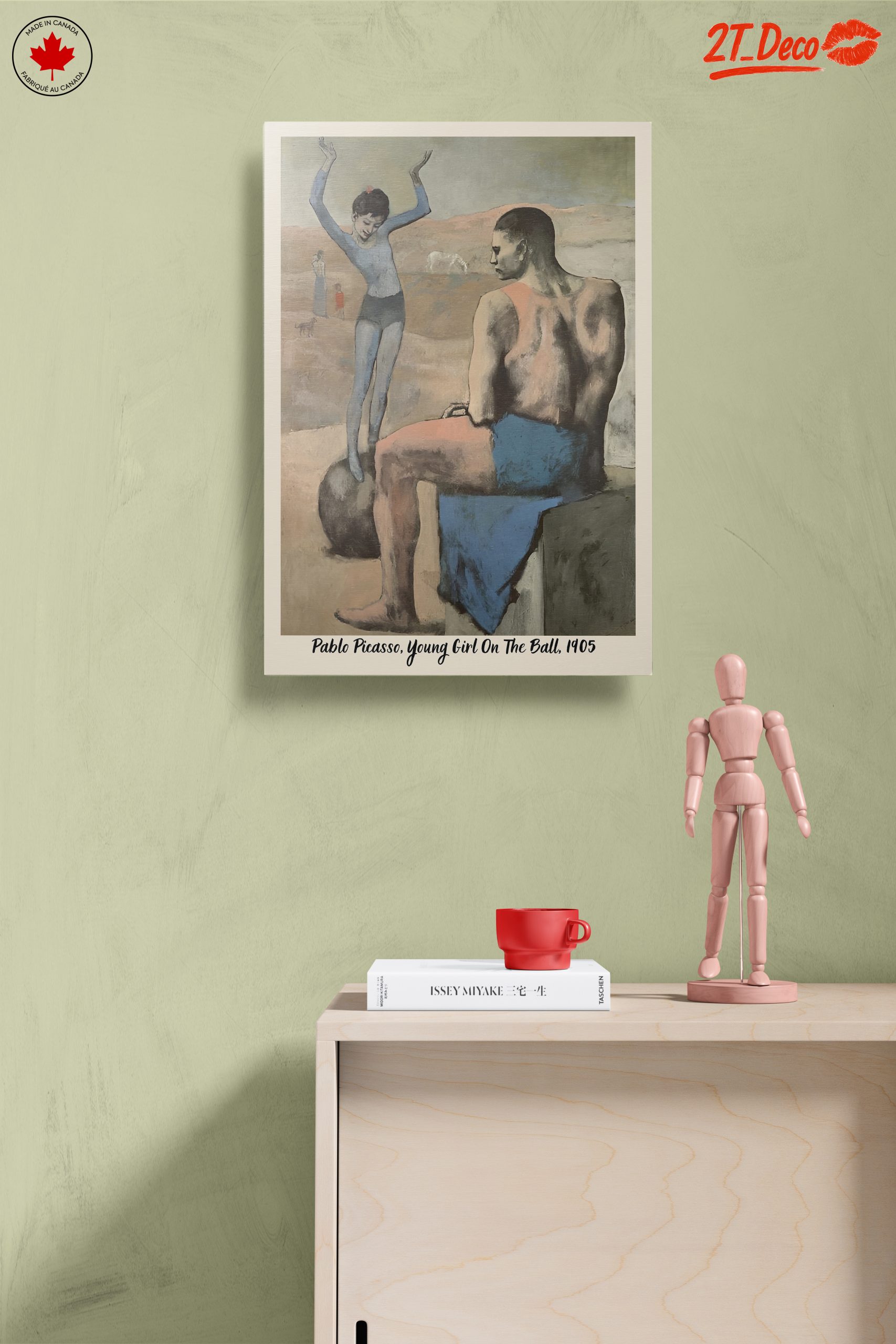 Pablo Picasso Young Girl On The Ball Artwork - Image 14