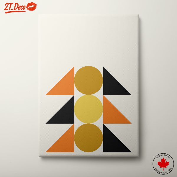 Bold Geometric Abstract Art Design 5