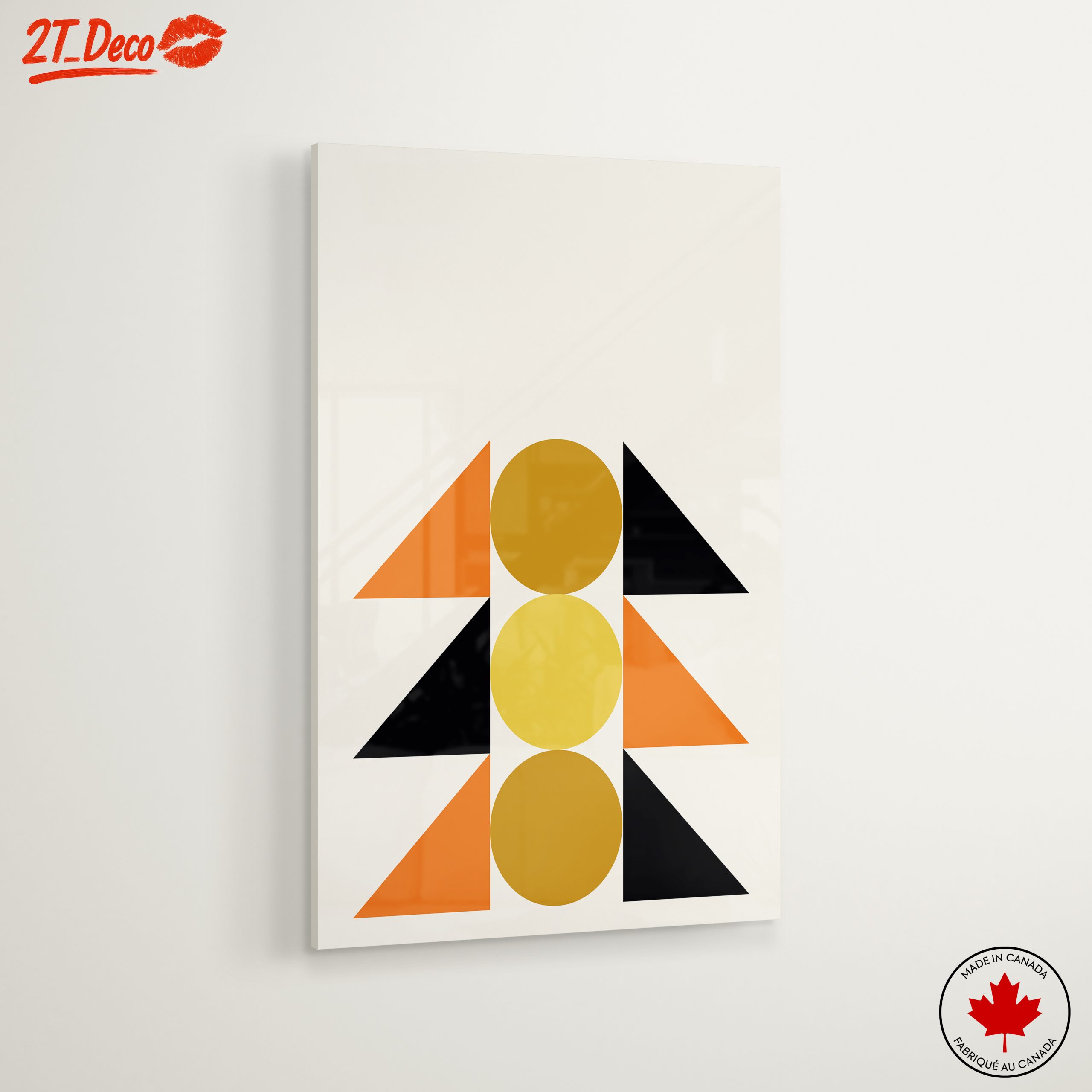 Bold Geometric Abstract Art Design 5 - Image 6