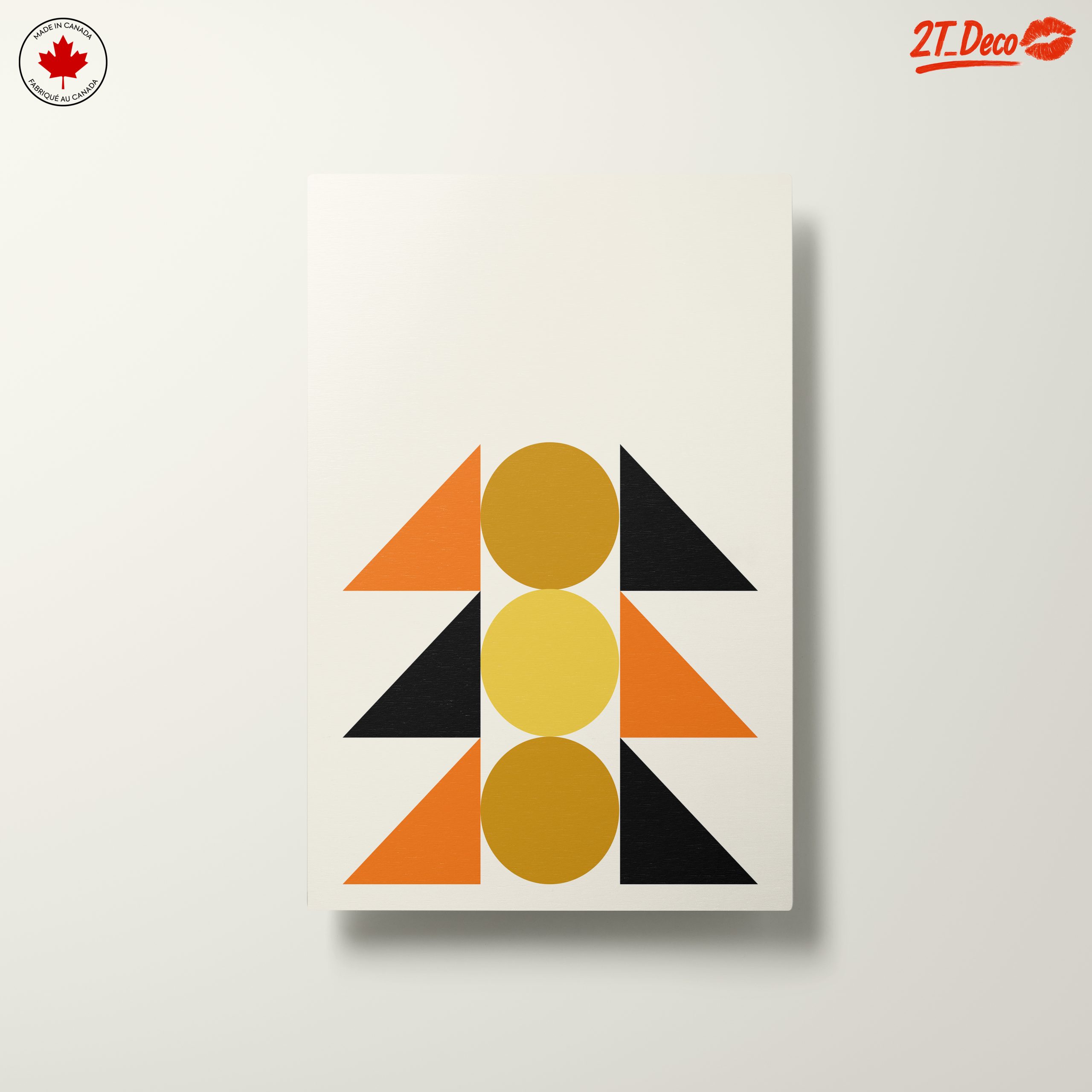 Bold Geometric Abstract Art Design 5 - Image 10