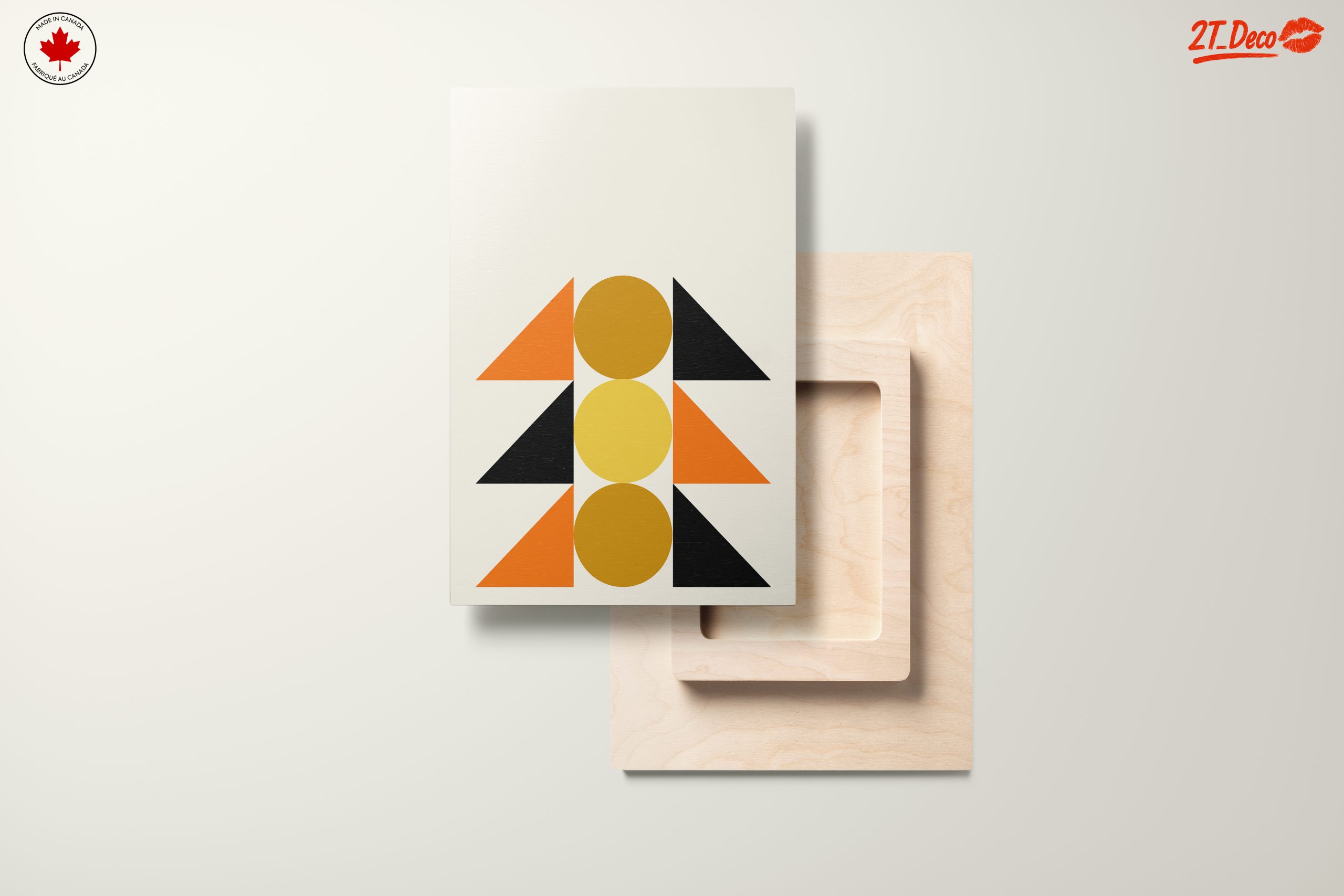 Bold Geometric Abstract Art Design 5 - Image 11