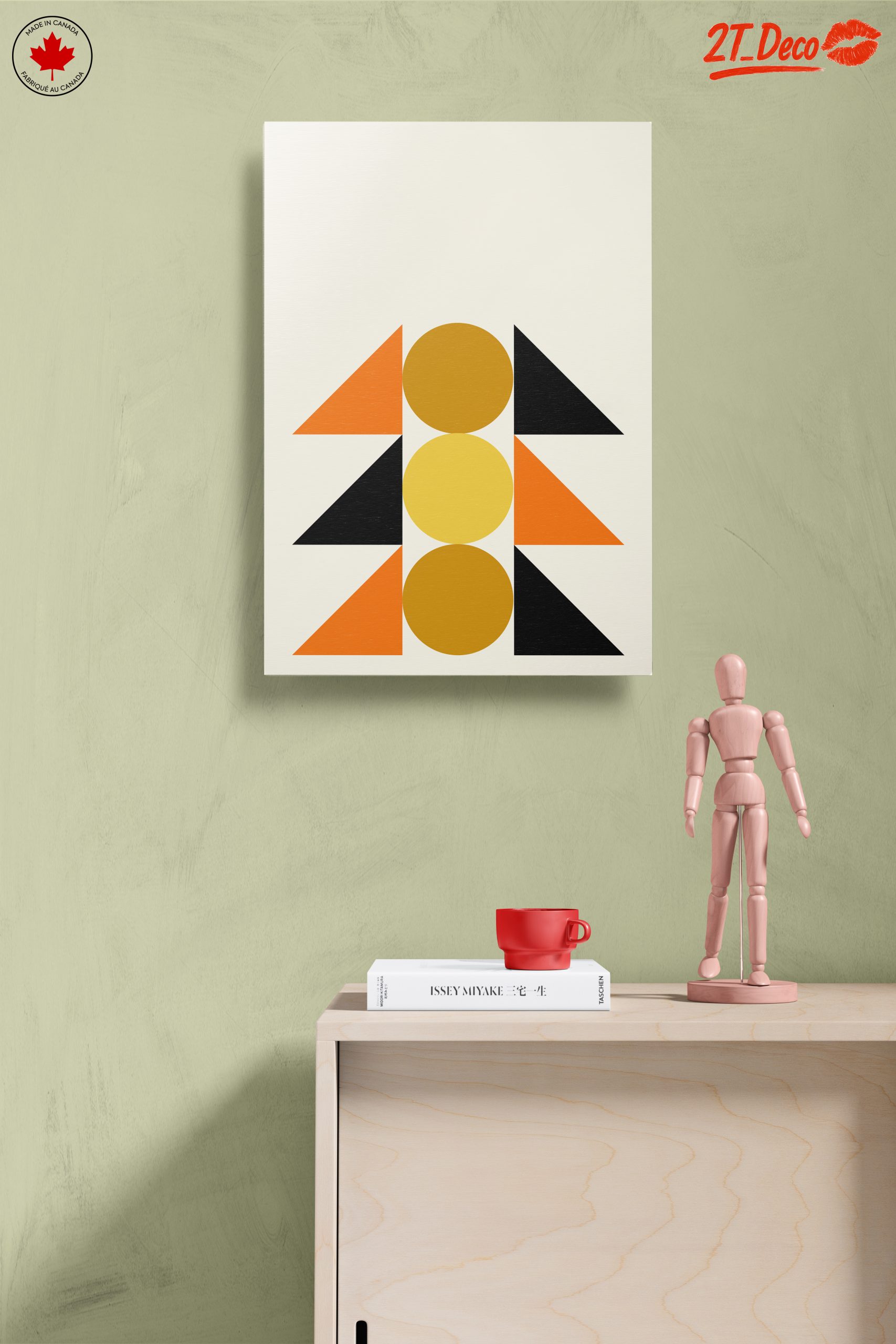 Bold Geometric Abstract Art Design 5 - Image 14