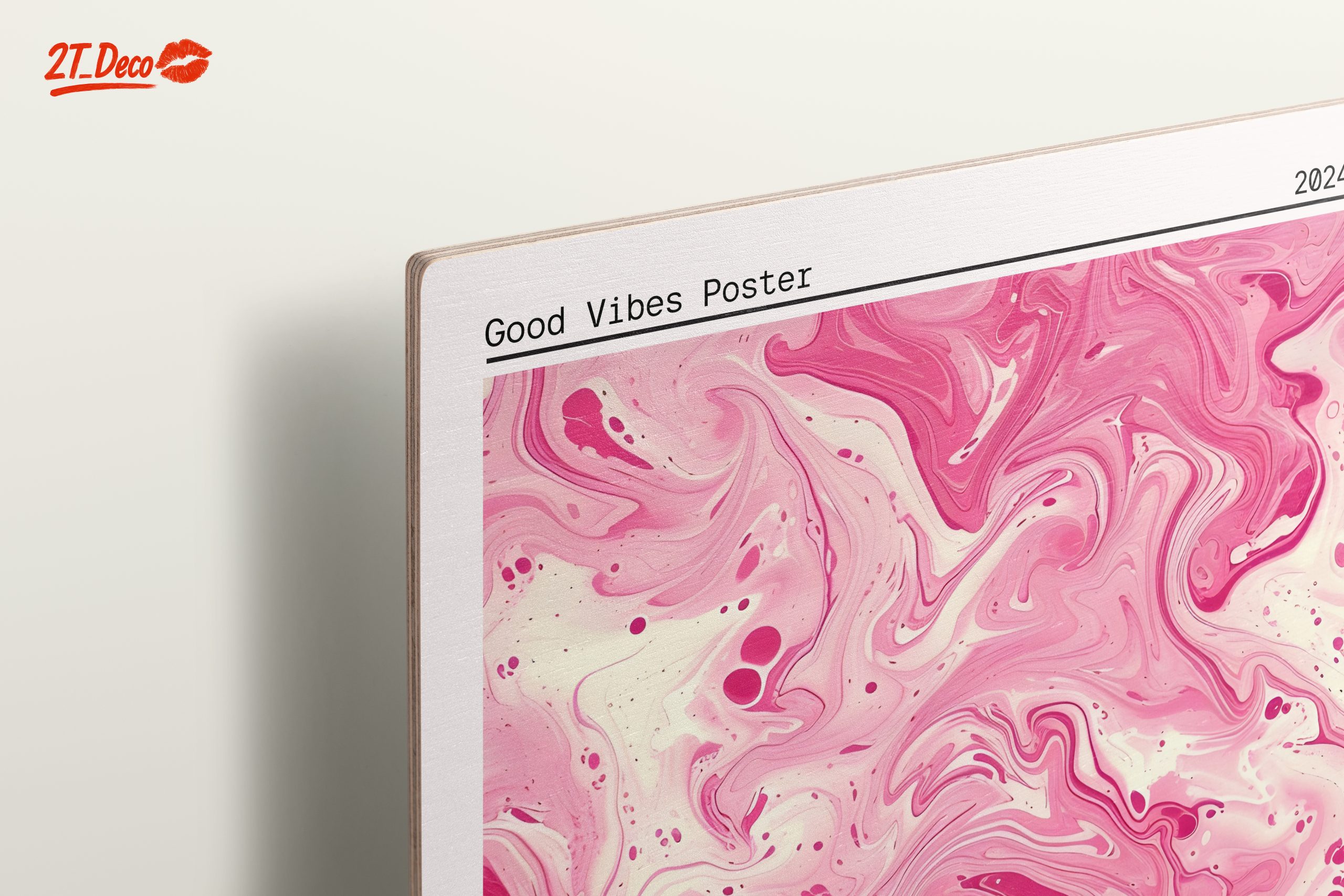 High Vibrations Good Vibes Typography Art - Image 15
