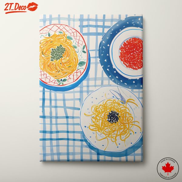 Stylized Abstract Food Illustration 2
