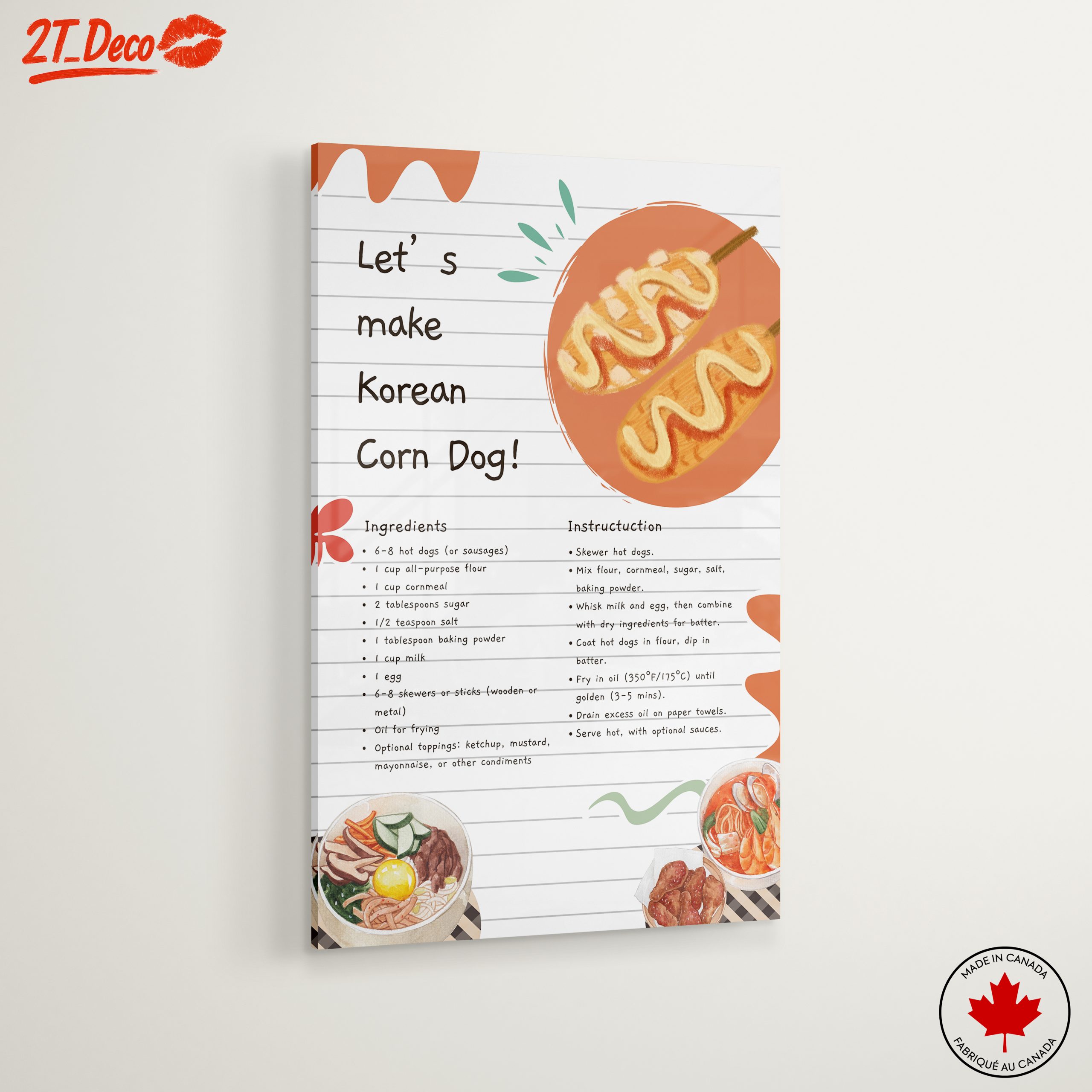 Korean Corn Dog Culinary Illustration - Image 6