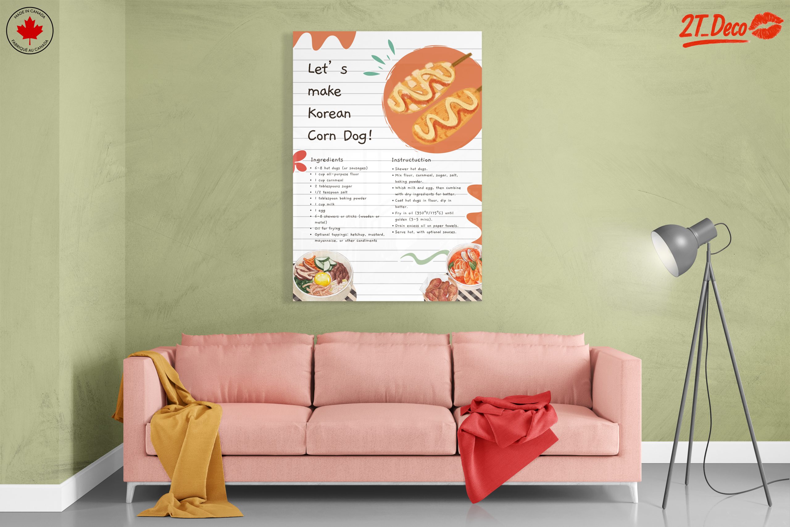 Korean Corn Dog Culinary Illustration - Image 7