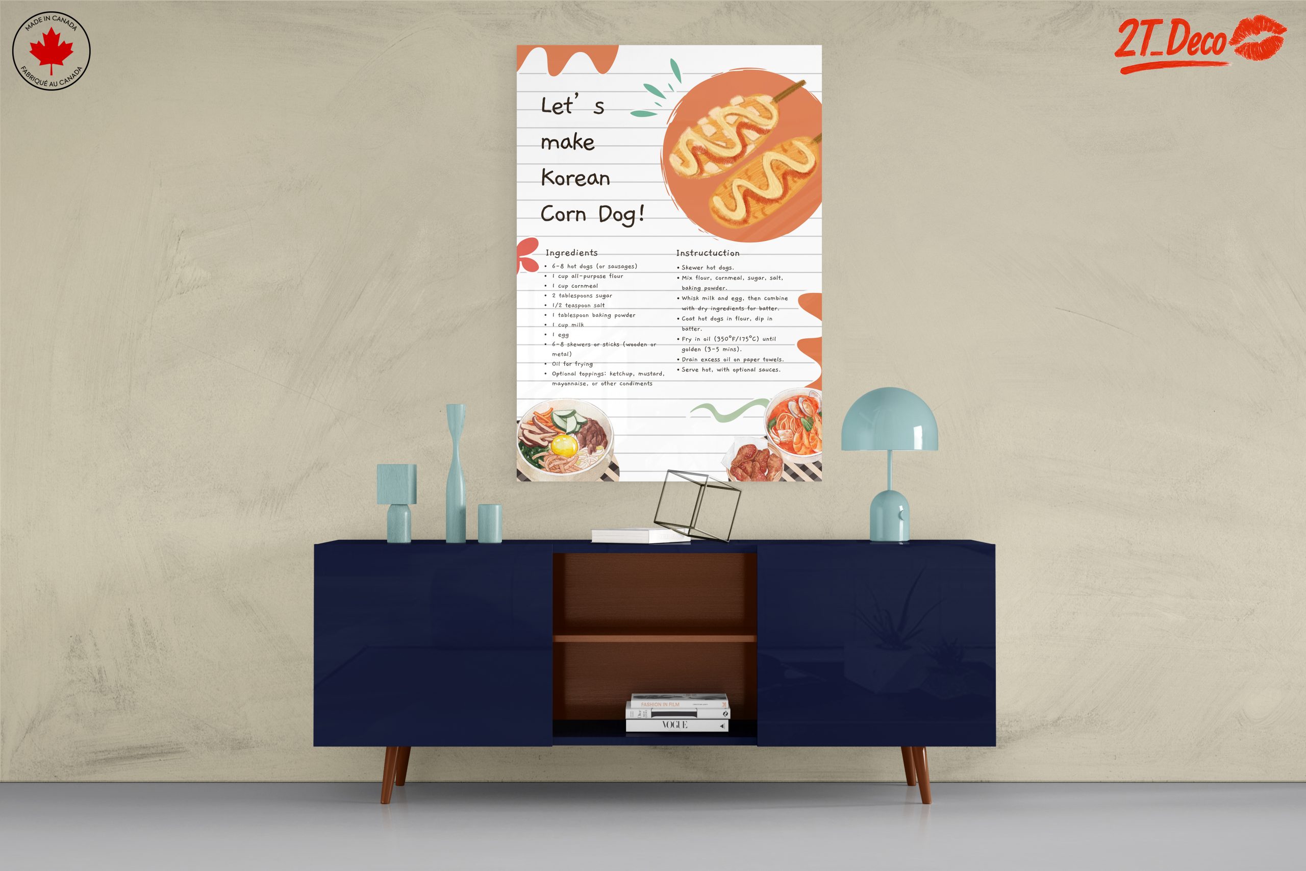 Korean Corn Dog Culinary Illustration - Image 8