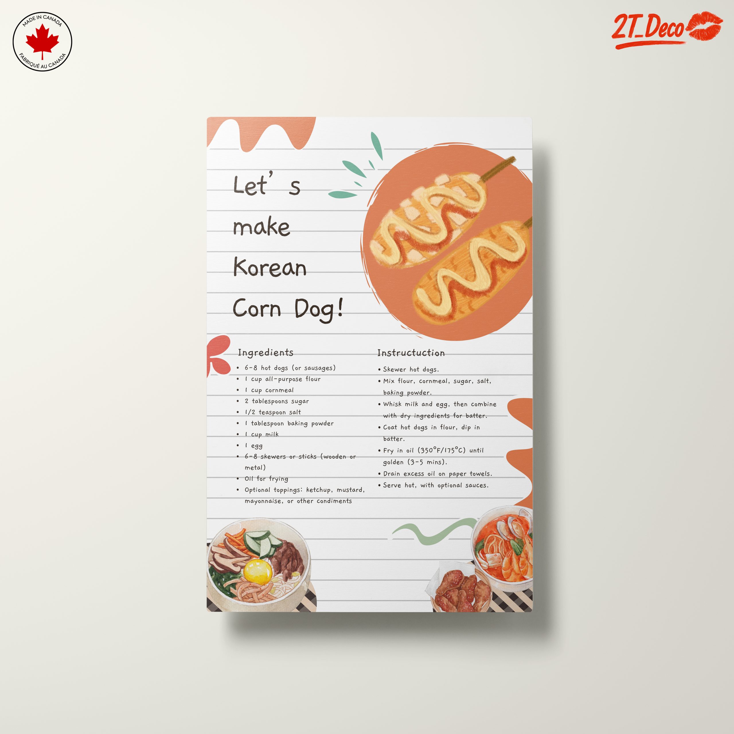 Korean Corn Dog Culinary Illustration - Image 10