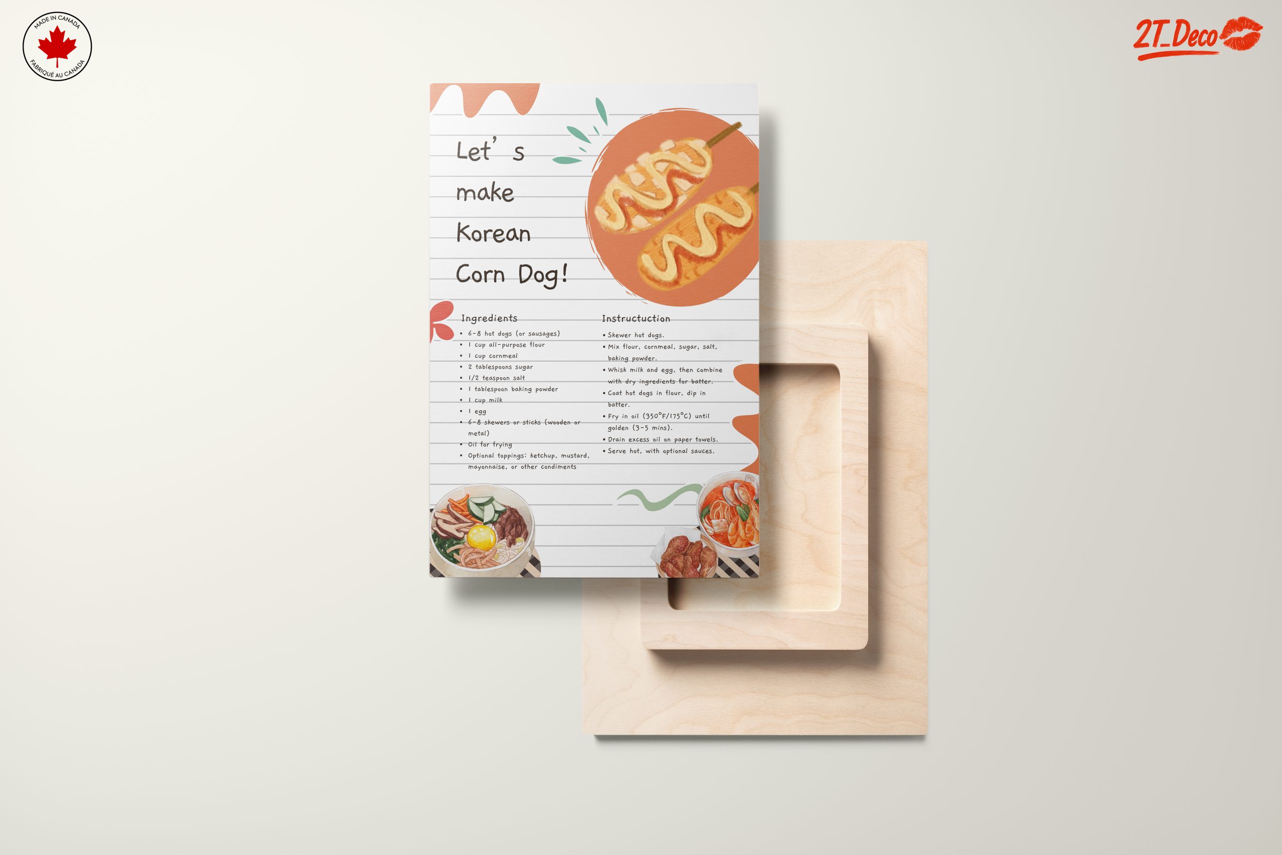 Korean Corn Dog Culinary Illustration - Image 11