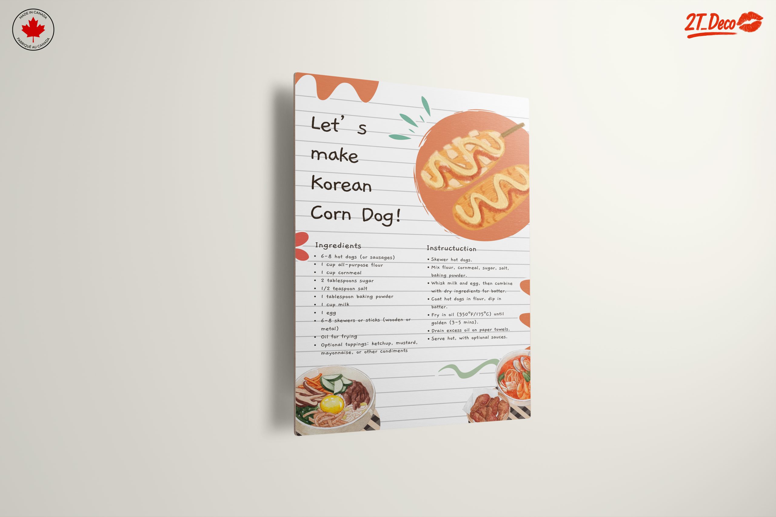 Korean Corn Dog Culinary Illustration - Image 13