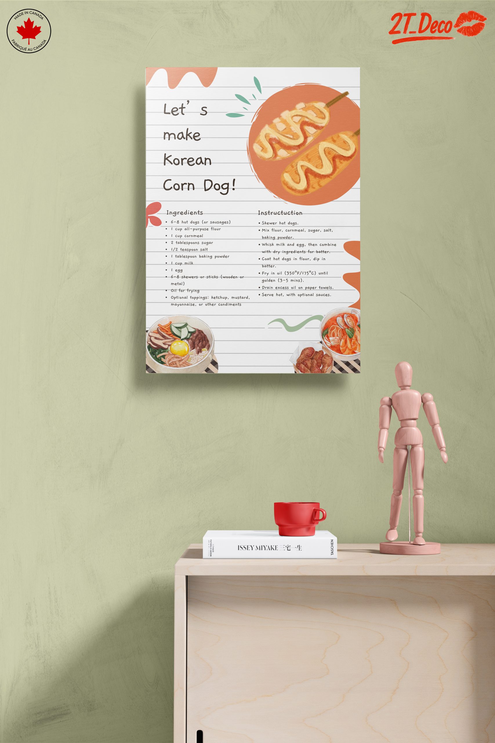 Korean Corn Dog Culinary Illustration - Image 14