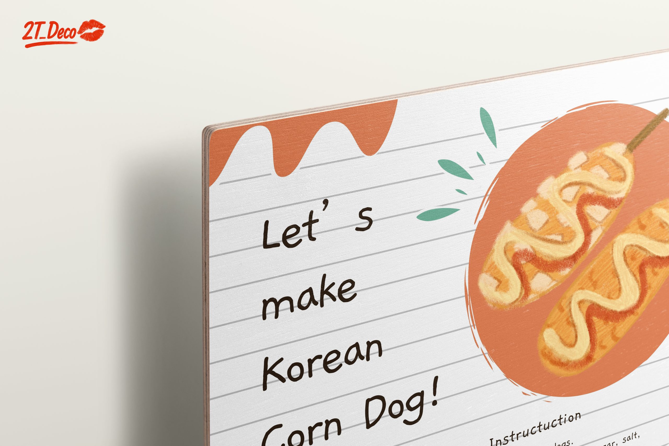 Korean Corn Dog Culinary Illustration - Image 15