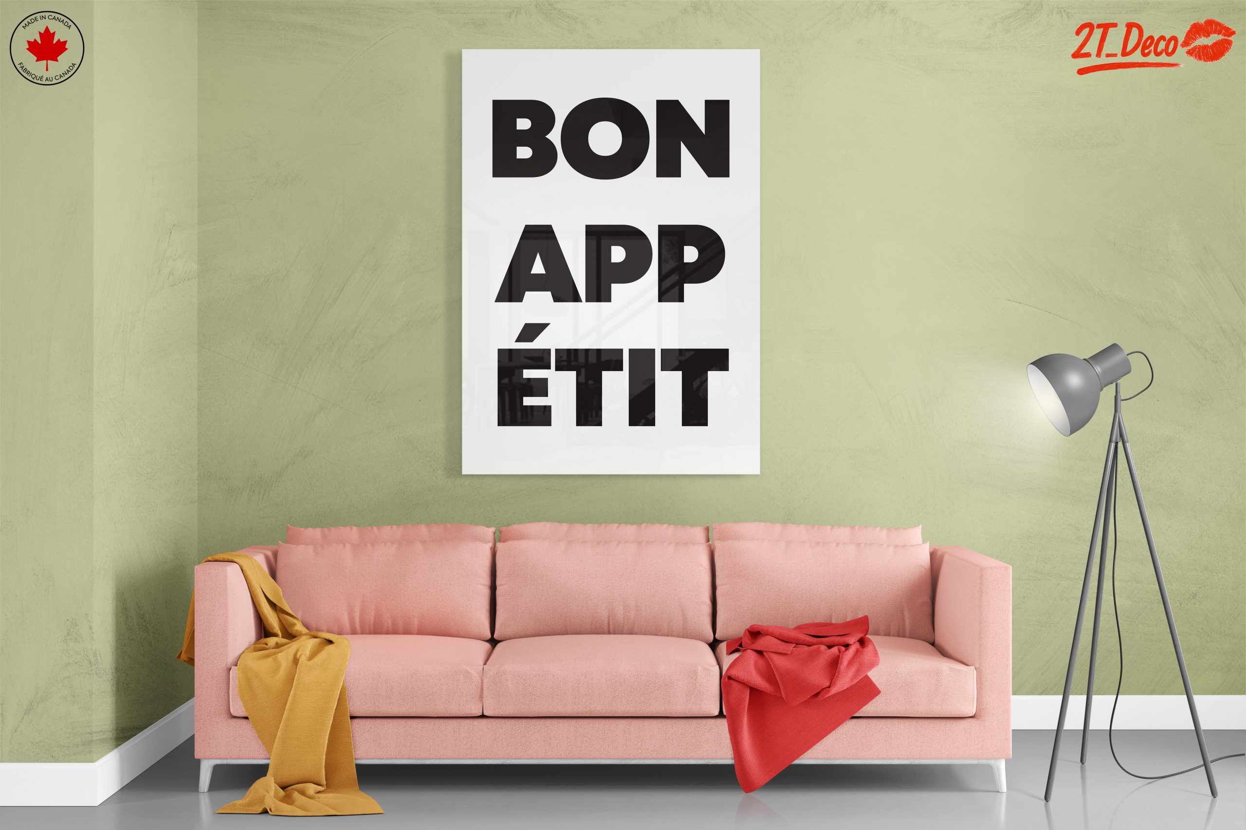 Bold Bon Appétit Kitchen Art - Image 7