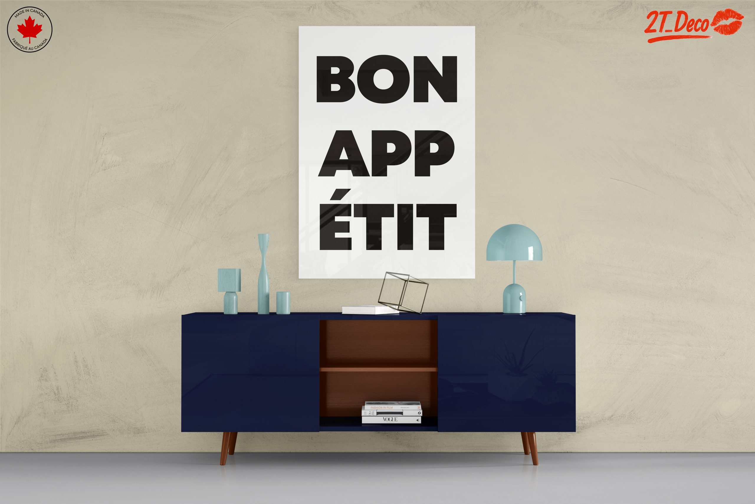 Bold Bon Appétit Kitchen Art - Image 8