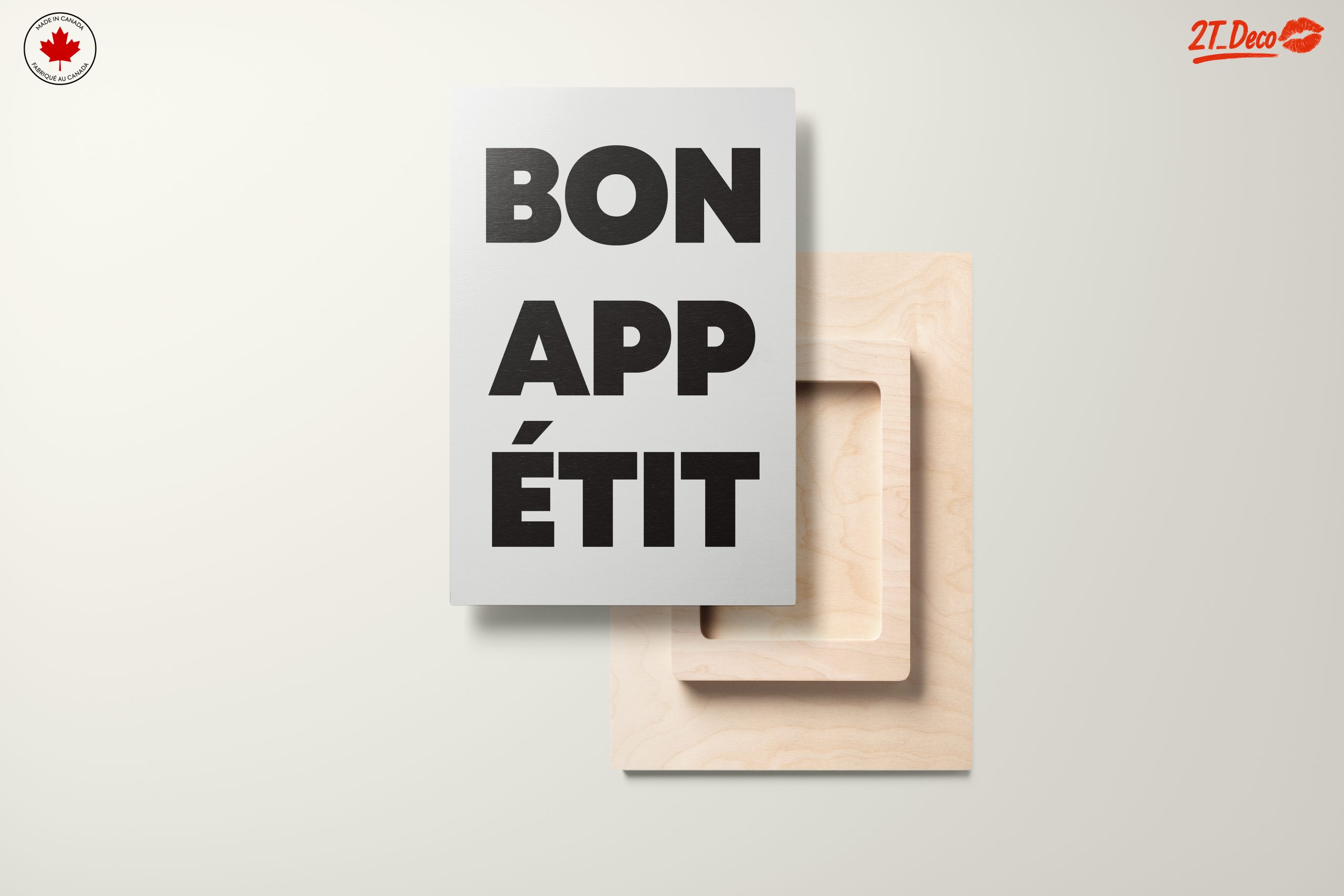 Bold Bon Appétit Kitchen Art - Image 11