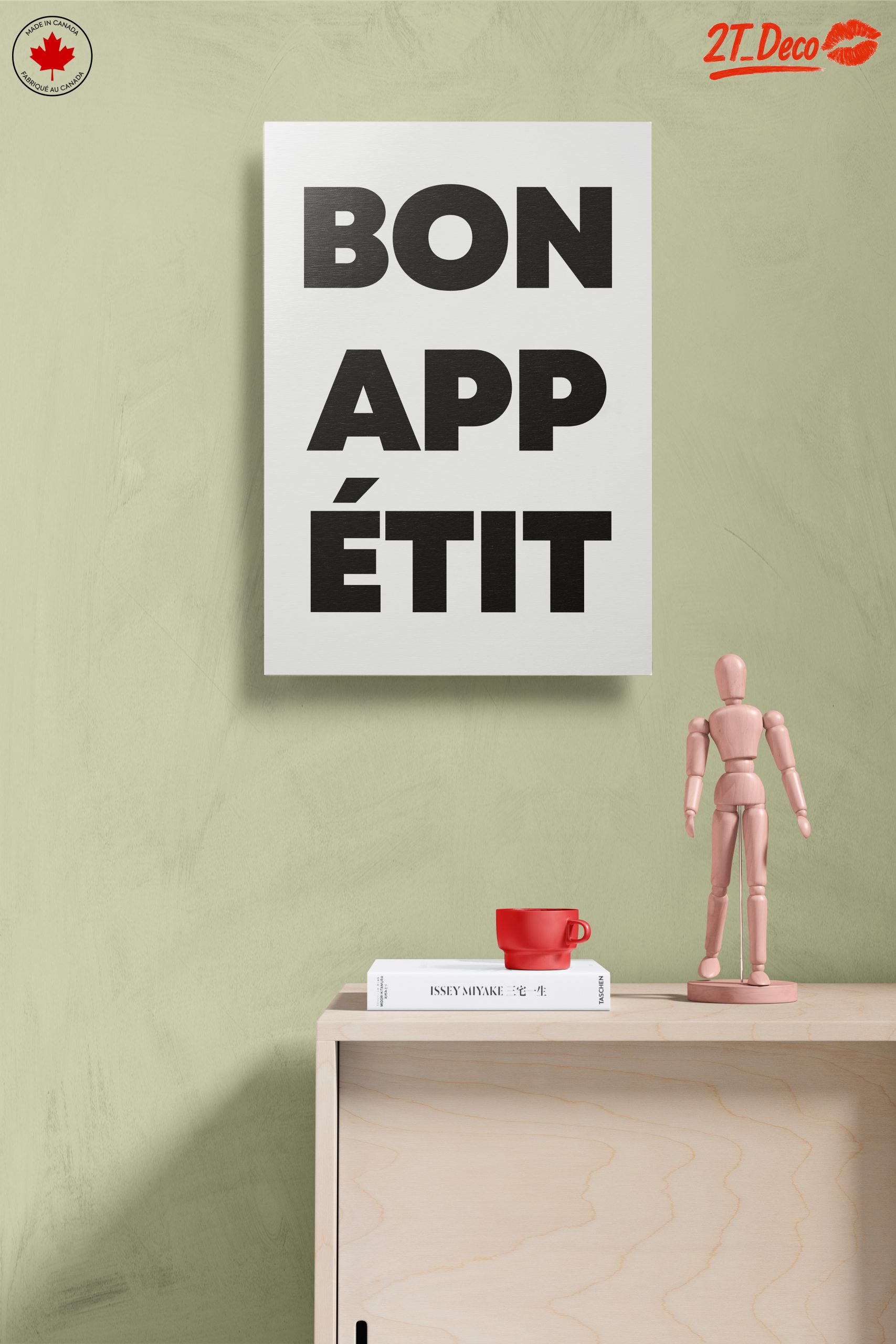 Bold Bon Appétit Kitchen Art - Image 14