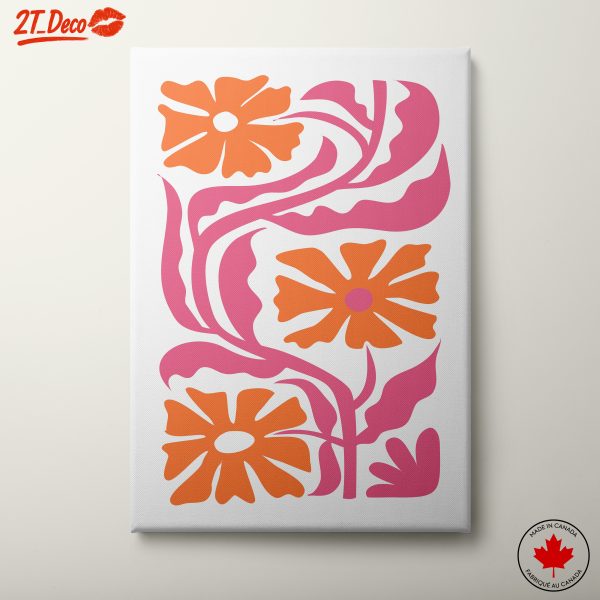 Vibrant Floral Abstract Design 3