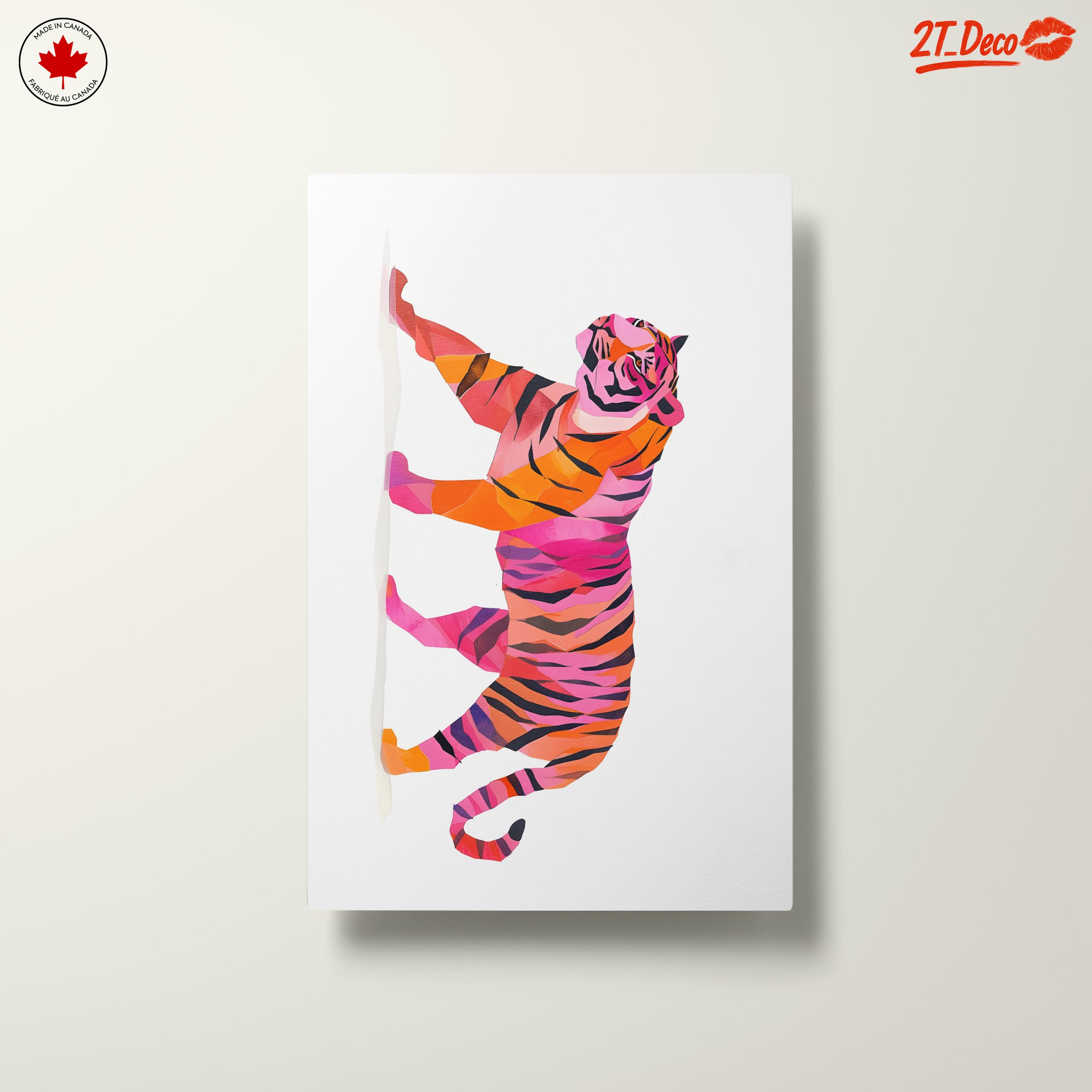 Vibrant Whimsical Tiger Art - Image 10
