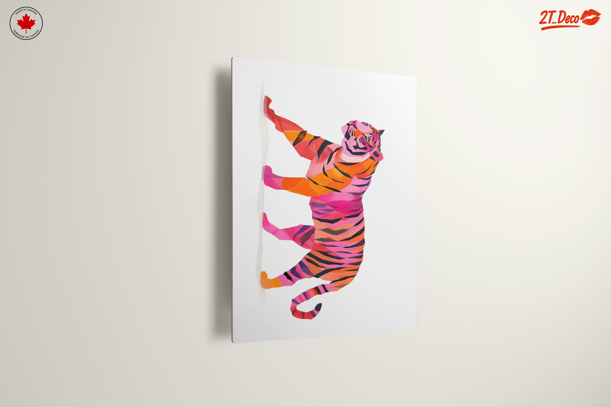 Vibrant Whimsical Tiger Art - Image 13