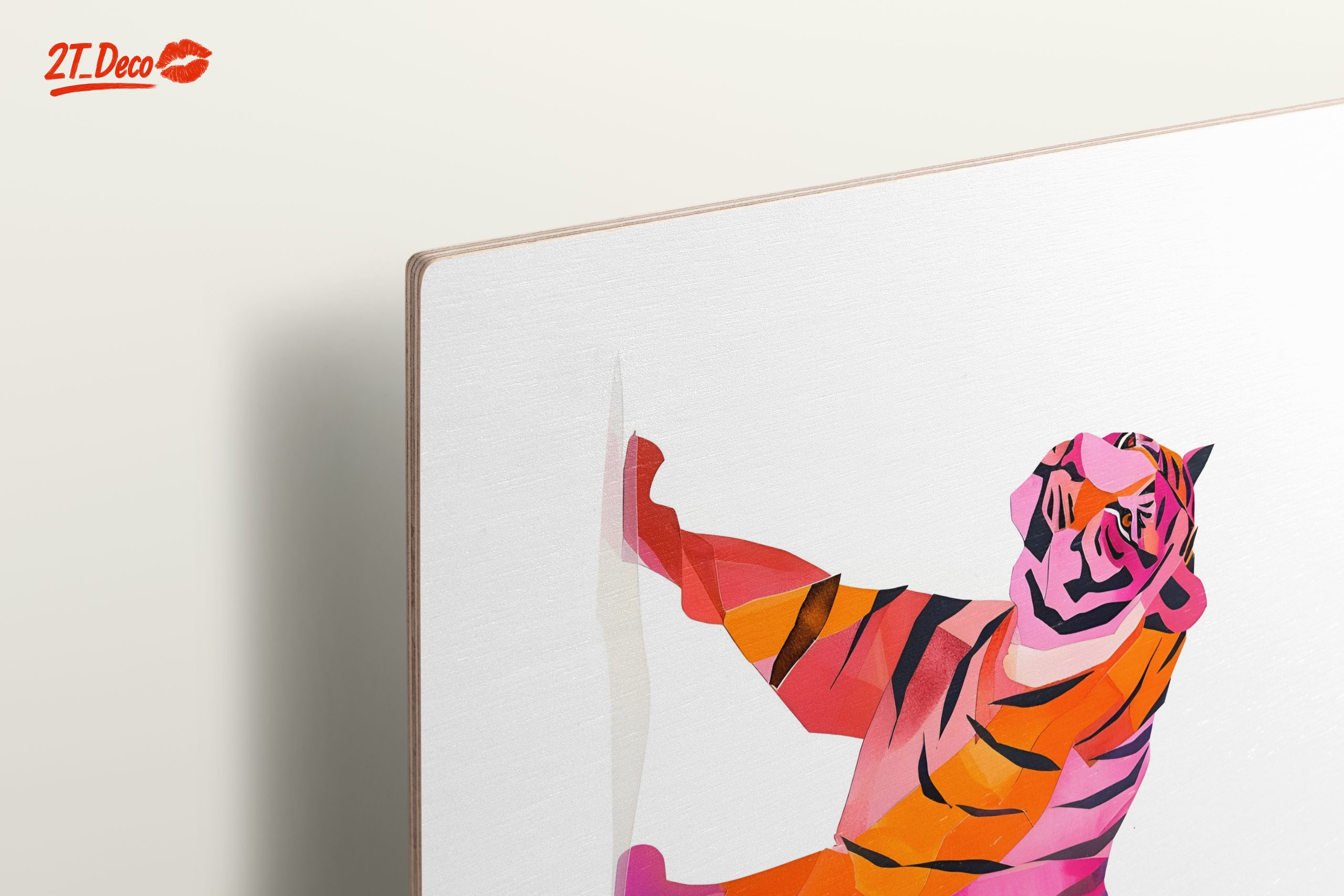Vibrant Whimsical Tiger Art - Image 15
