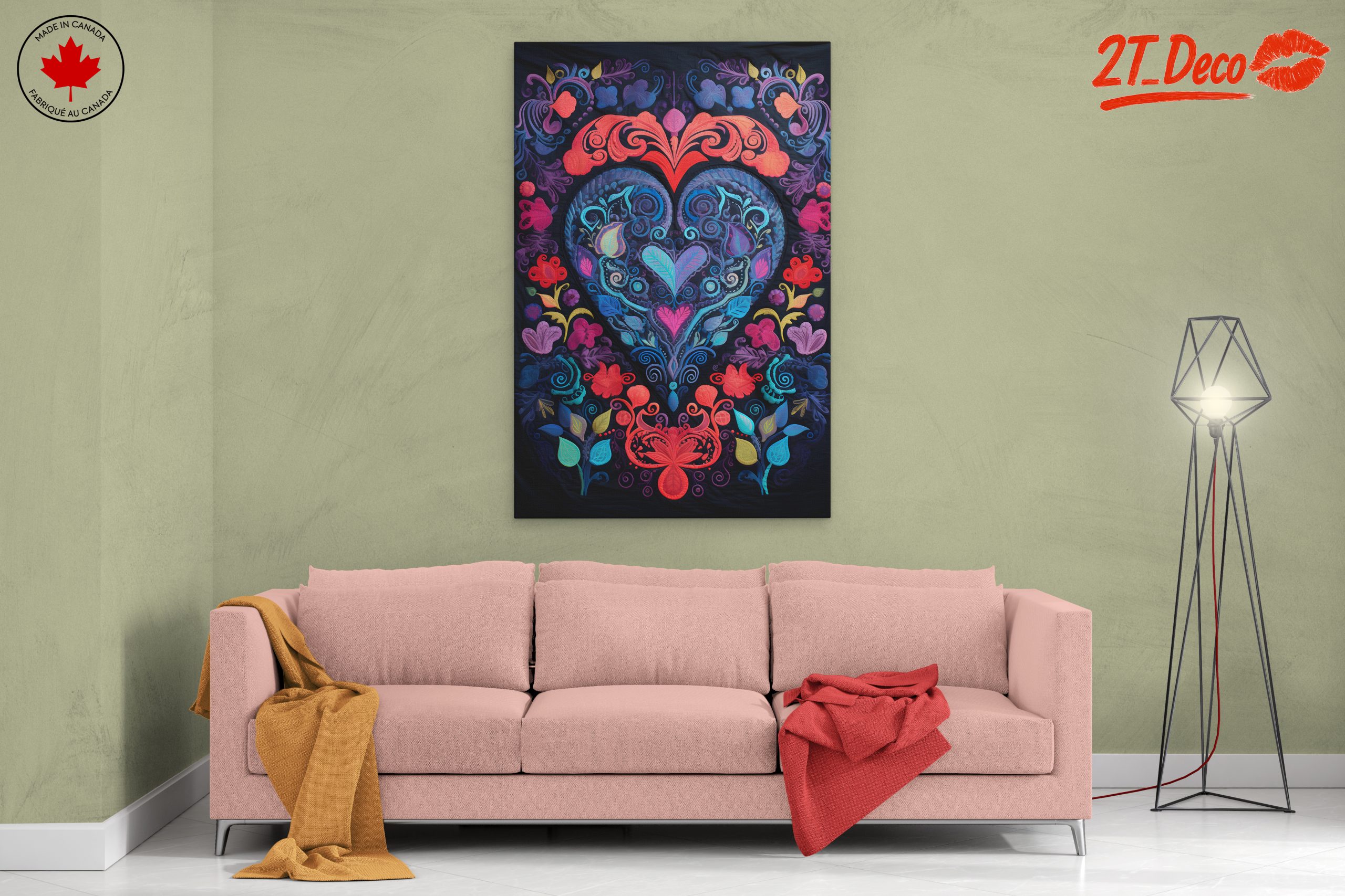 Vibrant Colorful Abstract Design 4 - Image 2