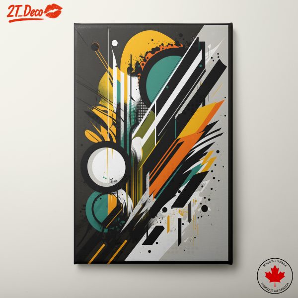 Vibrant Dynamic Abstract Artwork 6
