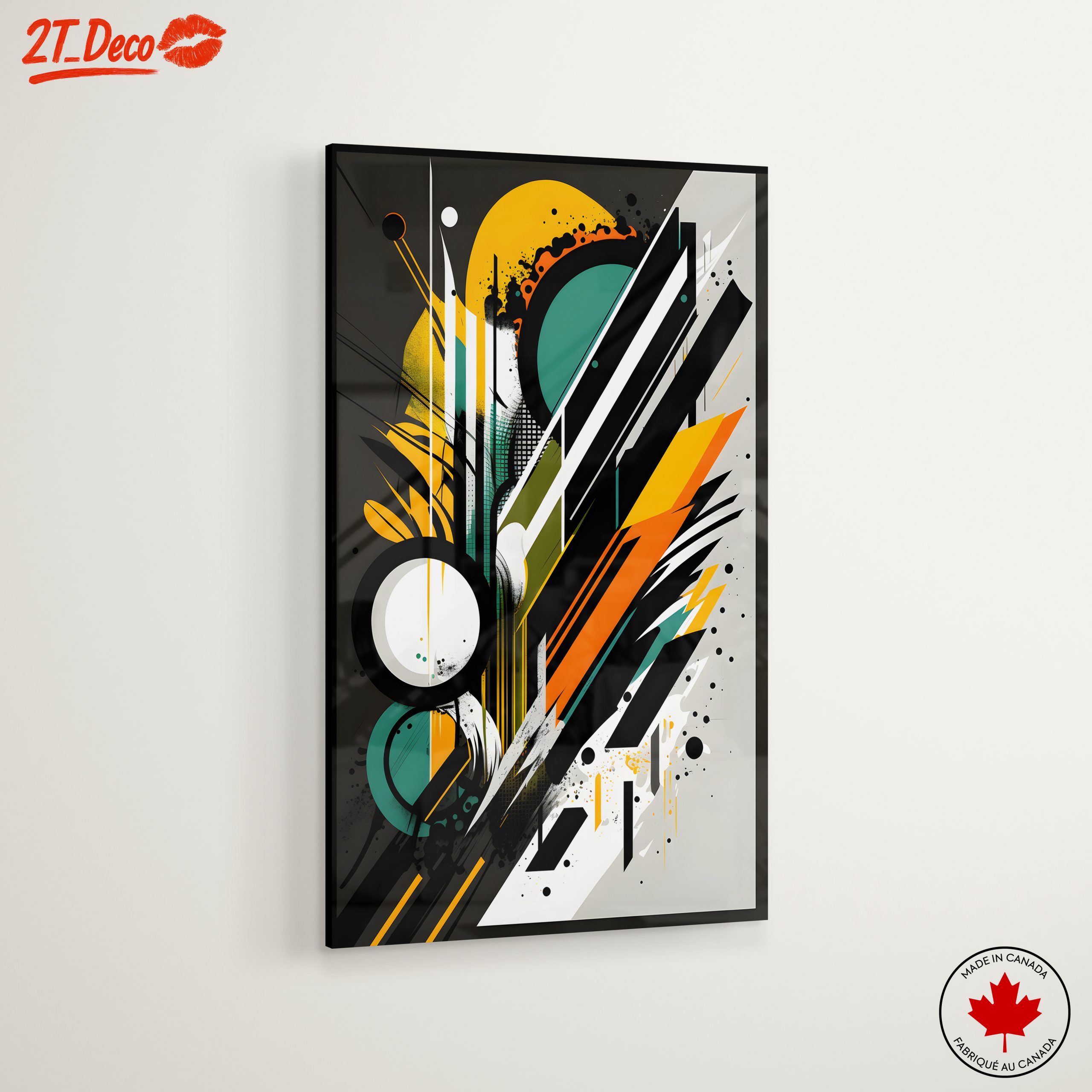 Vibrant Dynamic Abstract Artwork 6 - Image 6