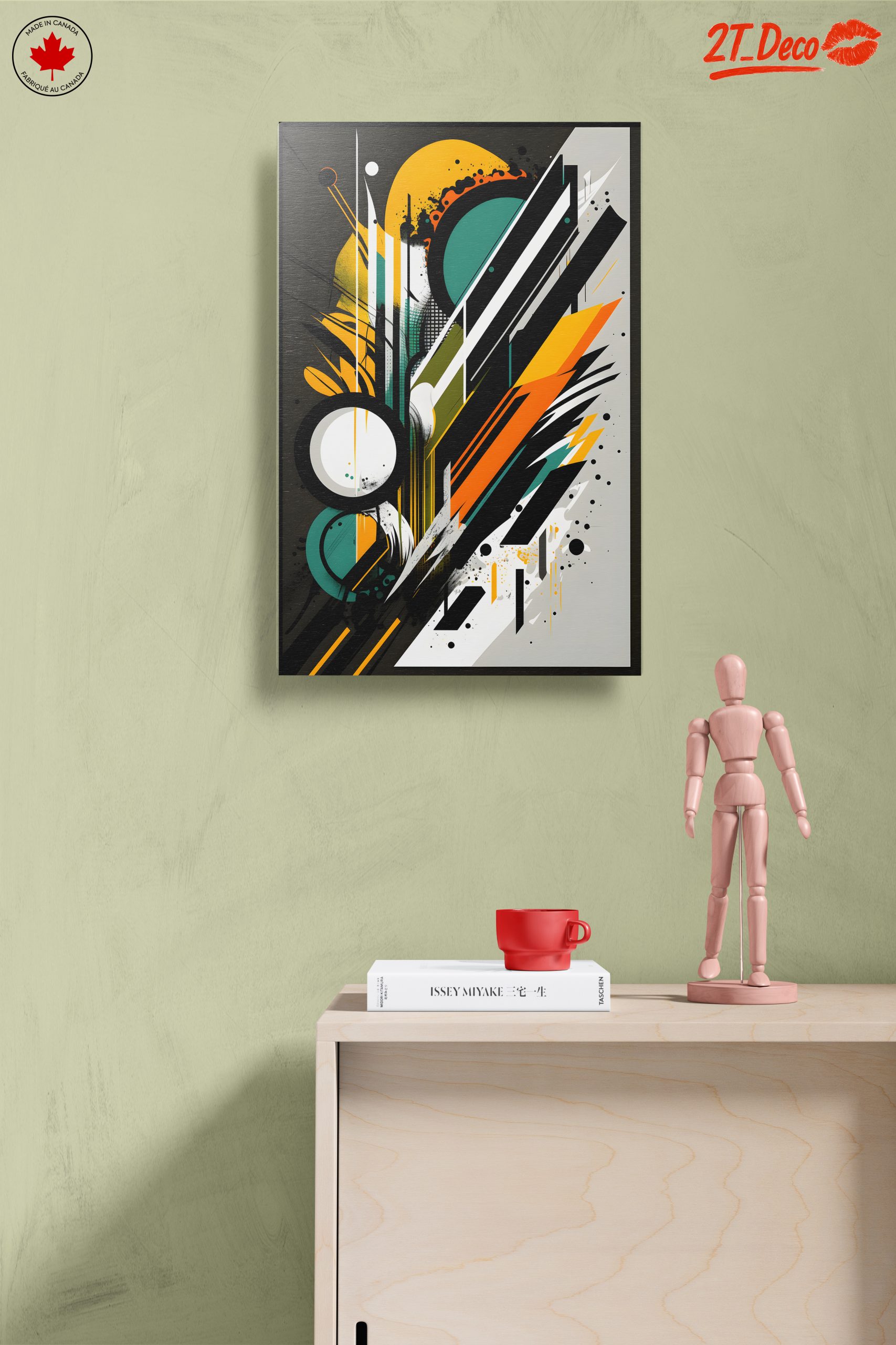 Vibrant Dynamic Abstract Artwork 6 - Image 14