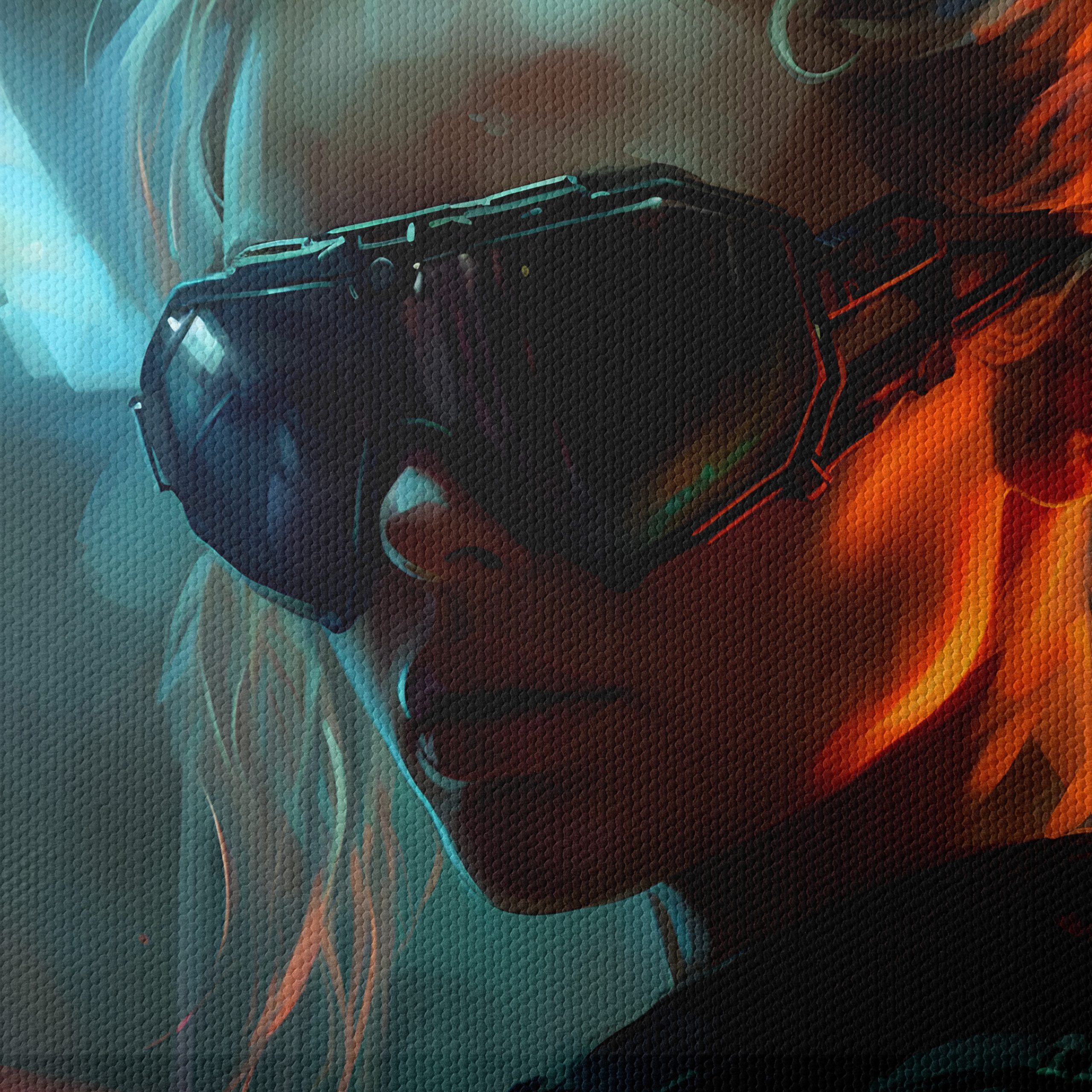 Futuristic Character with Dynamic Style - Image 4