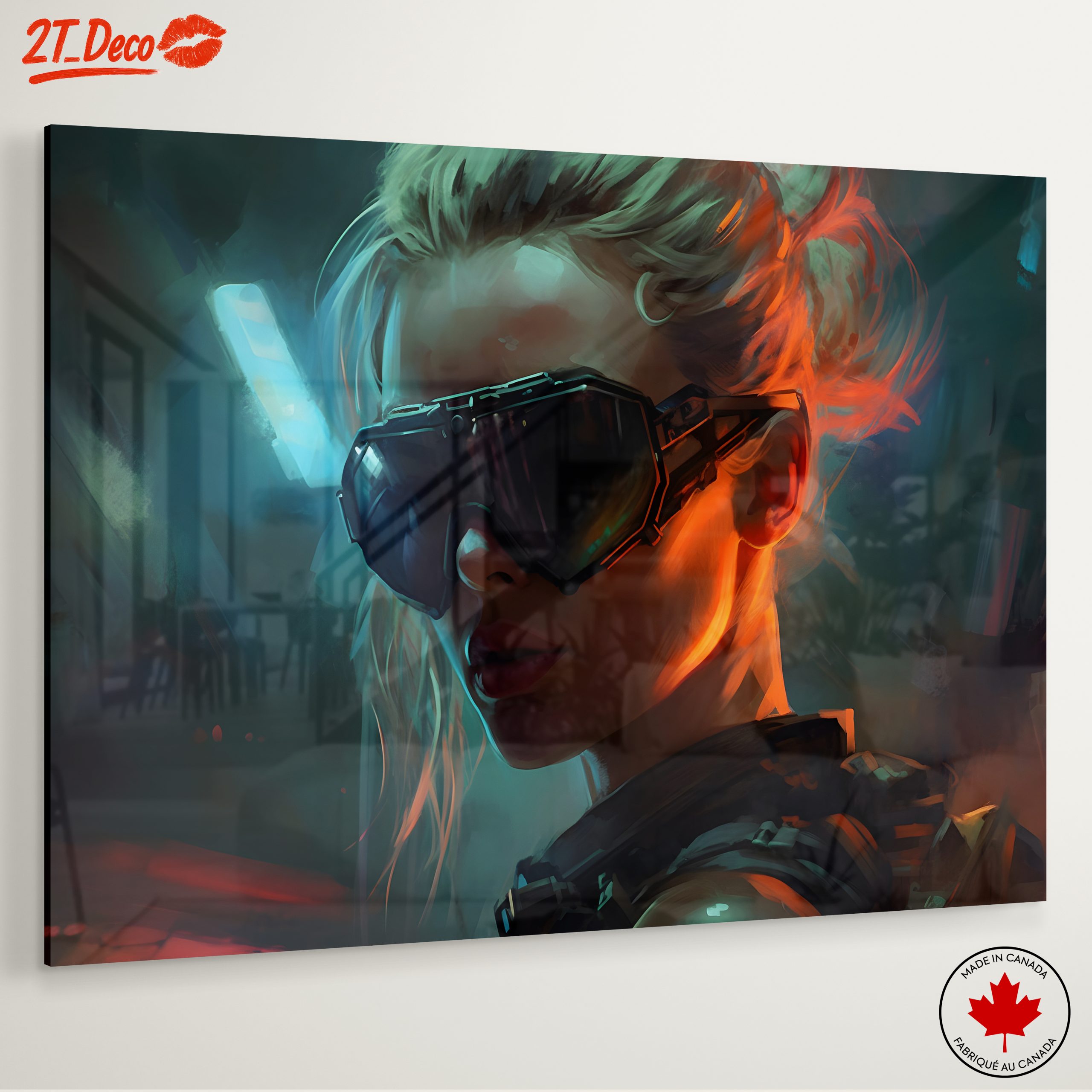 Futuristic Character with Dynamic Style - Image 6