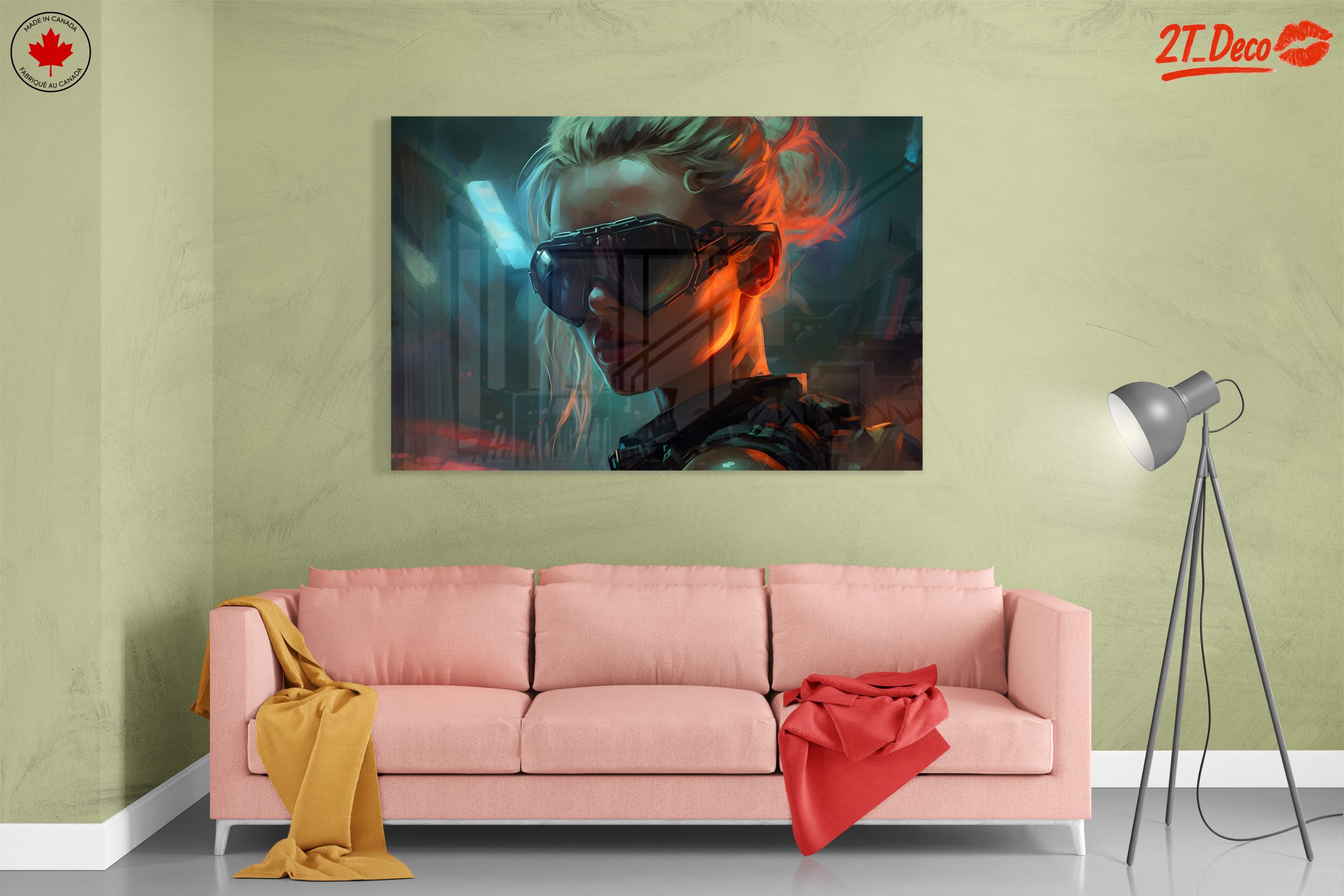 Futuristic Character with Dynamic Style - Image 7