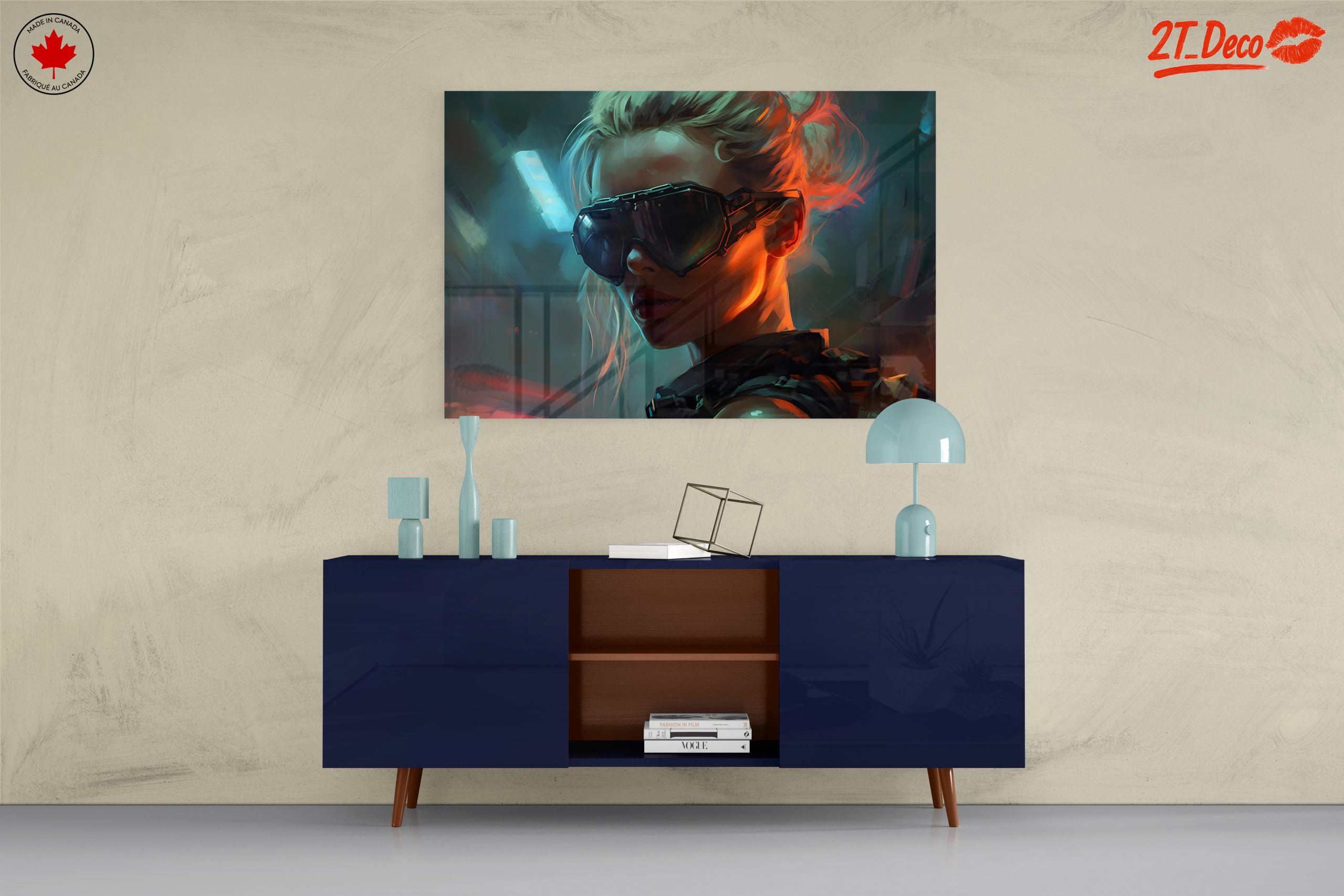 Futuristic Character with Dynamic Style - Image 8