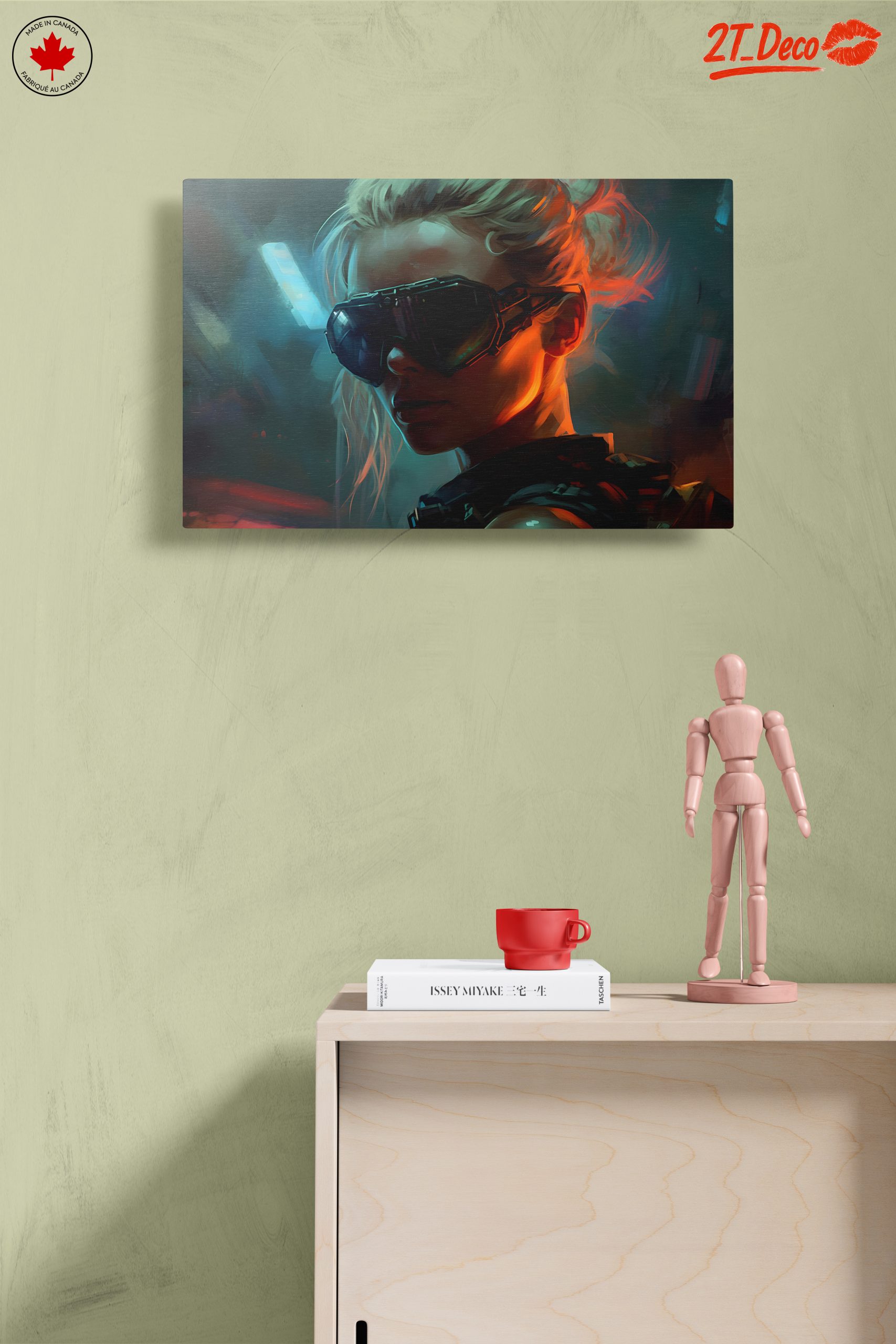 Futuristic Character with Dynamic Style - Image 14
