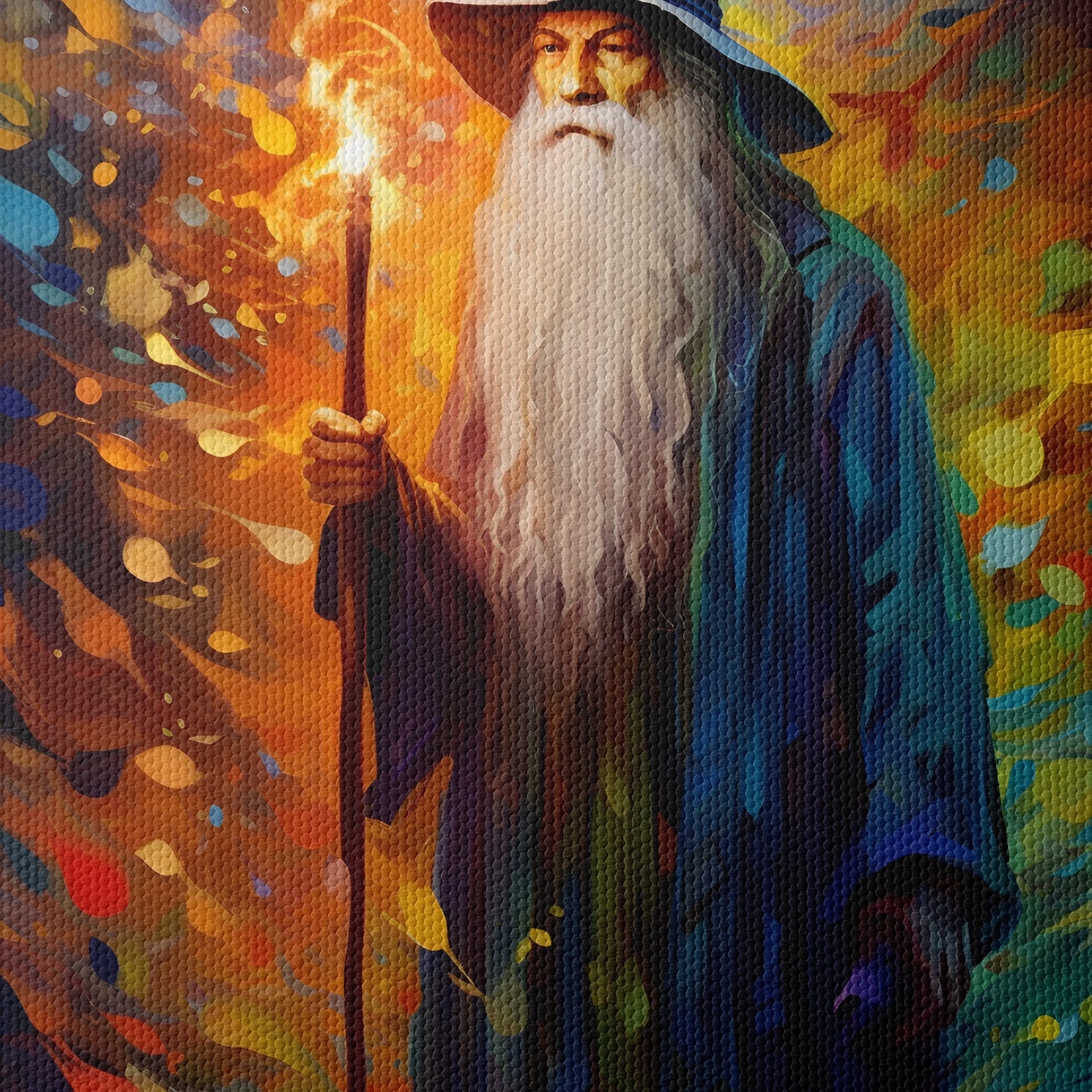 Magical Wizard Character in Vivid Colors - Image 4