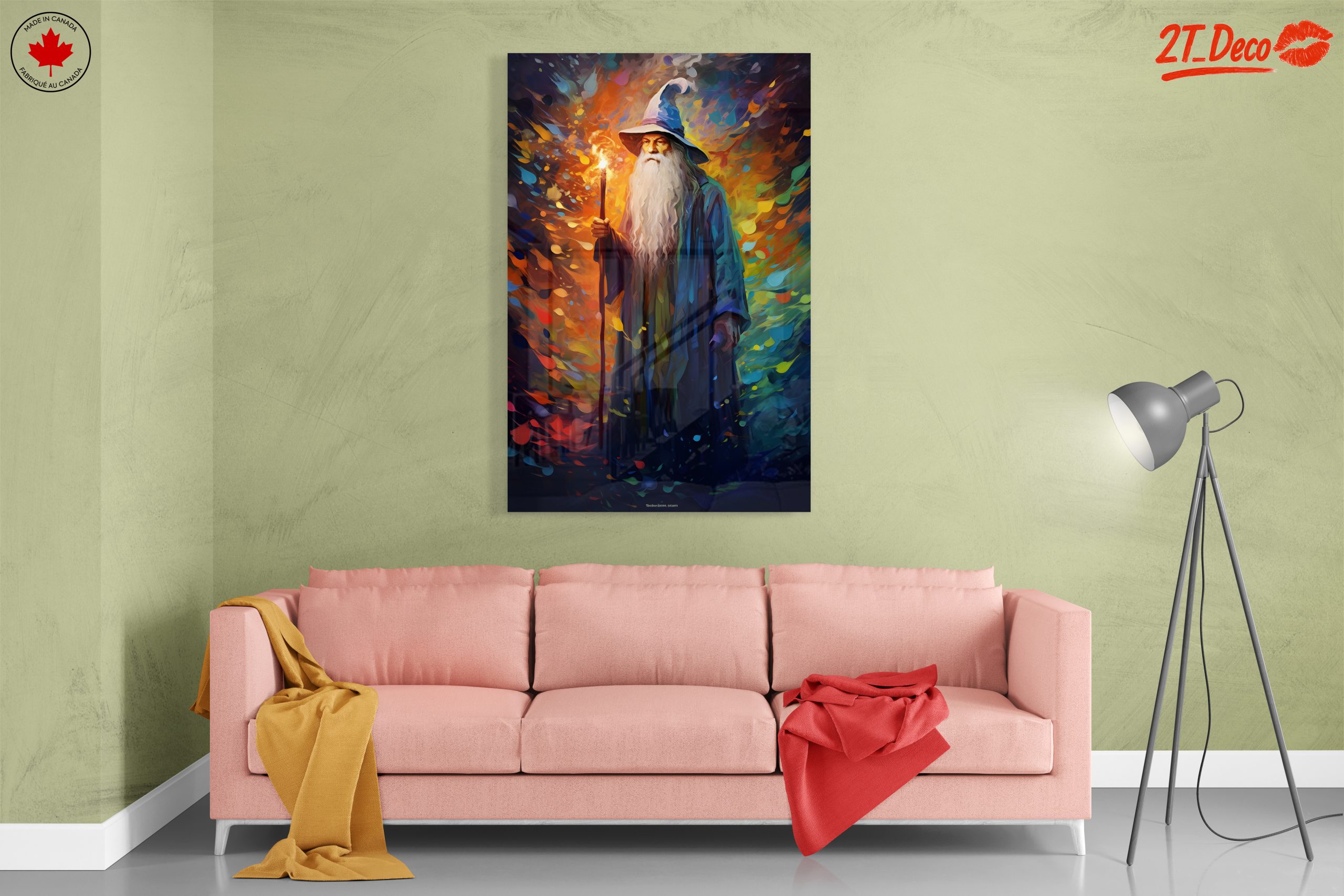 Magical Wizard Character in Vivid Colors - Image 7