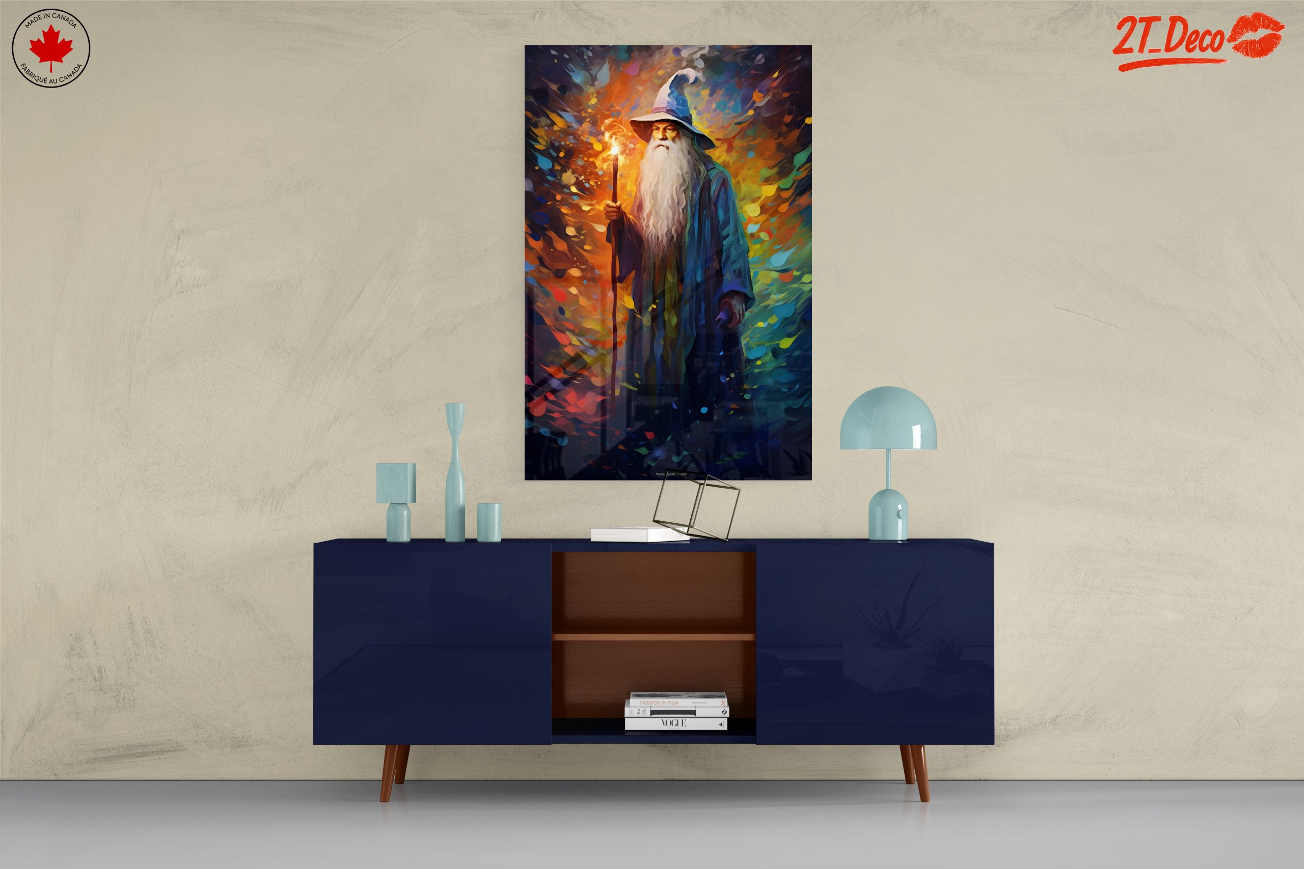 Magical Wizard Character in Vivid Colors - Image 8