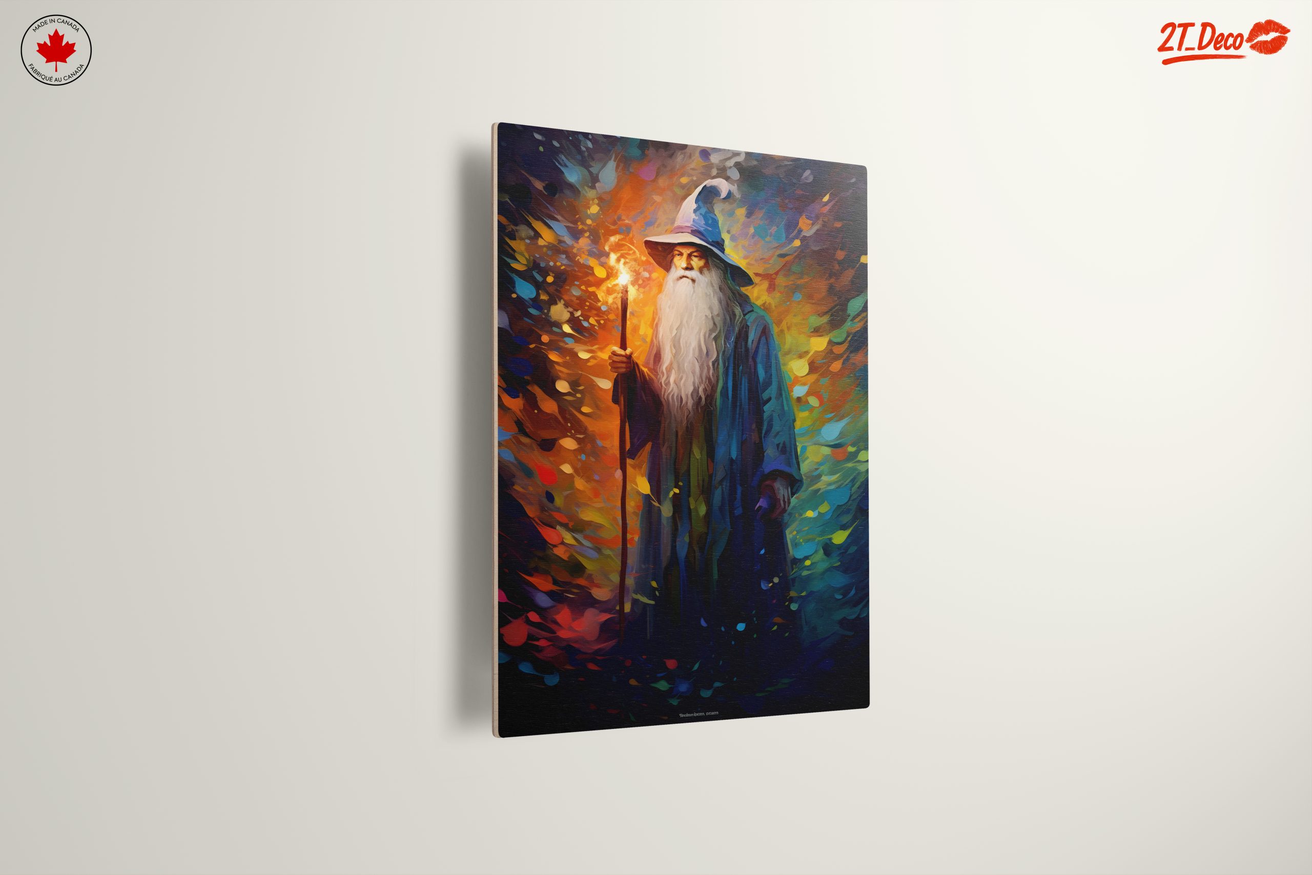 Magical Wizard Character in Vivid Colors - Image 13