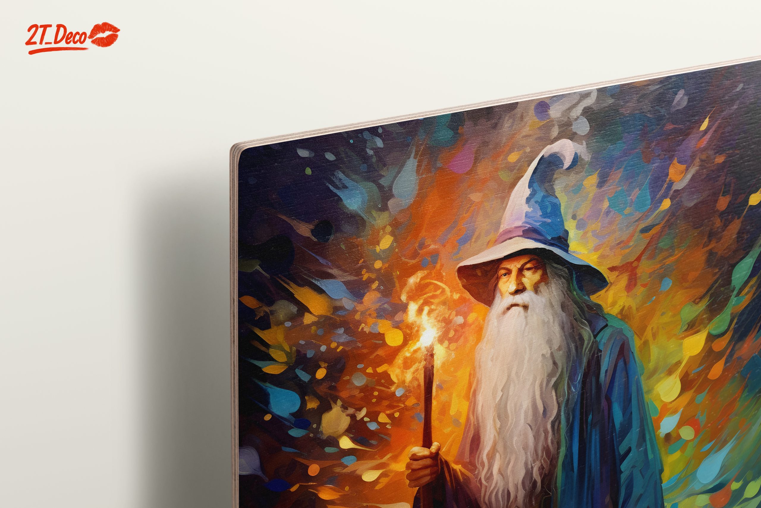 Magical Wizard Character in Vivid Colors - Image 15