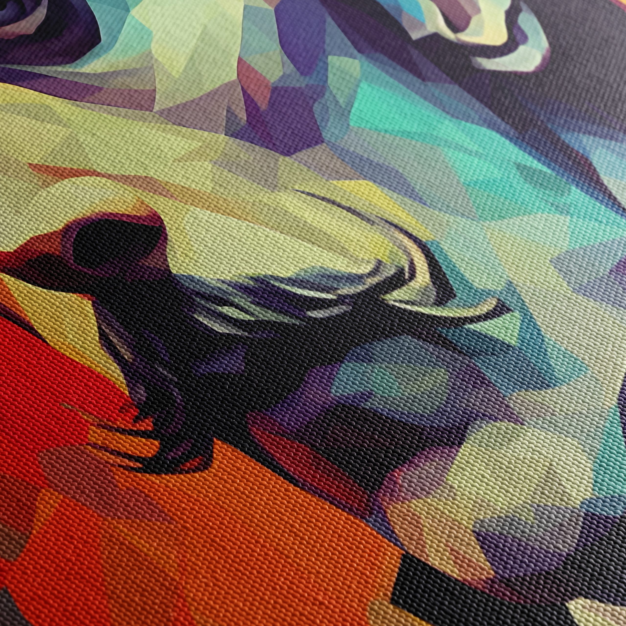 Colorful Contemporary Portrait of a Man - Image 5