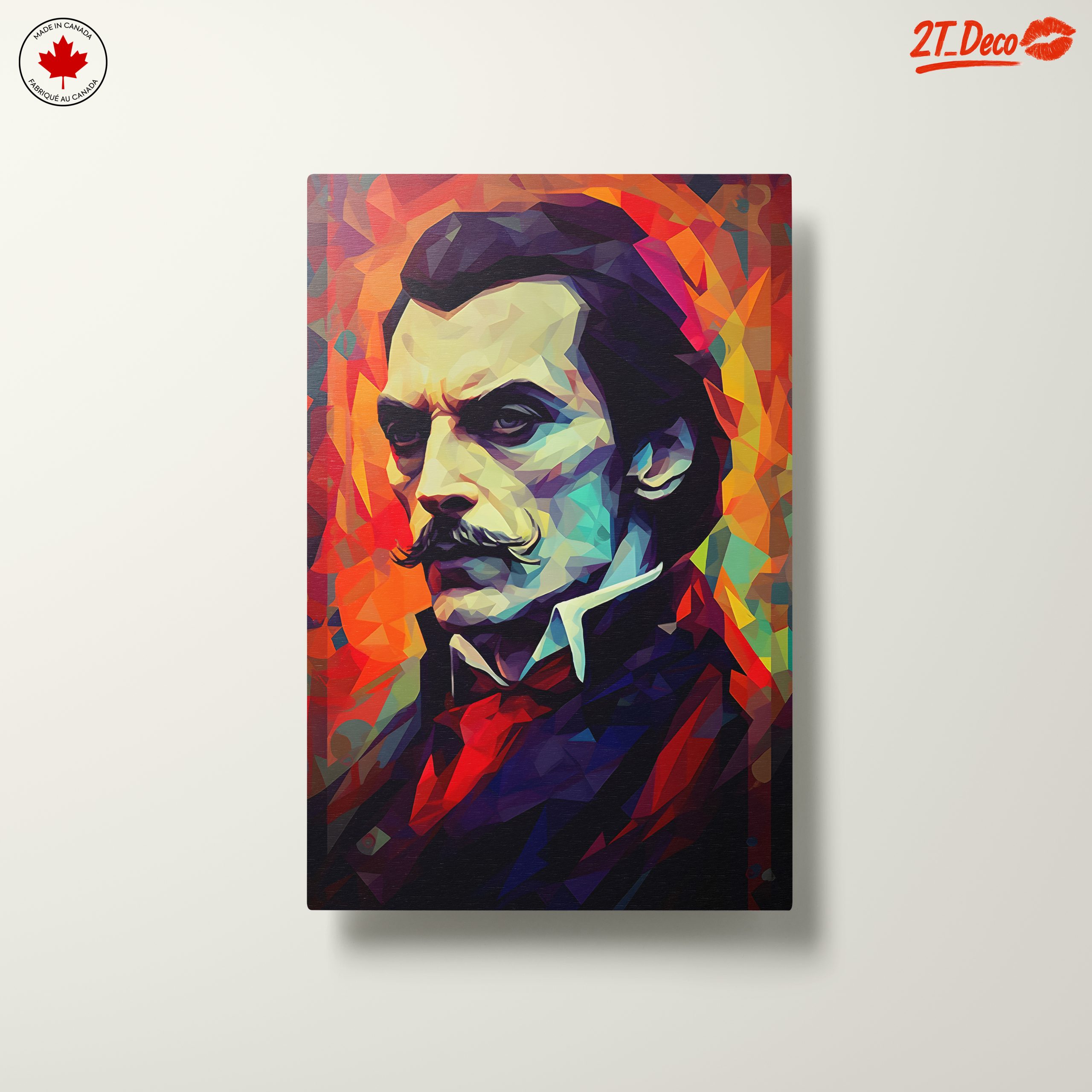 Colorful Contemporary Portrait of a Man - Image 10