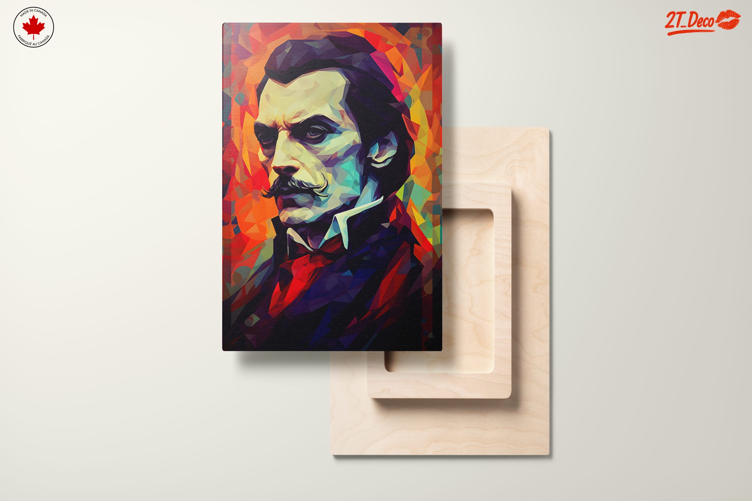 Colorful Contemporary Portrait of a Man - Image 11