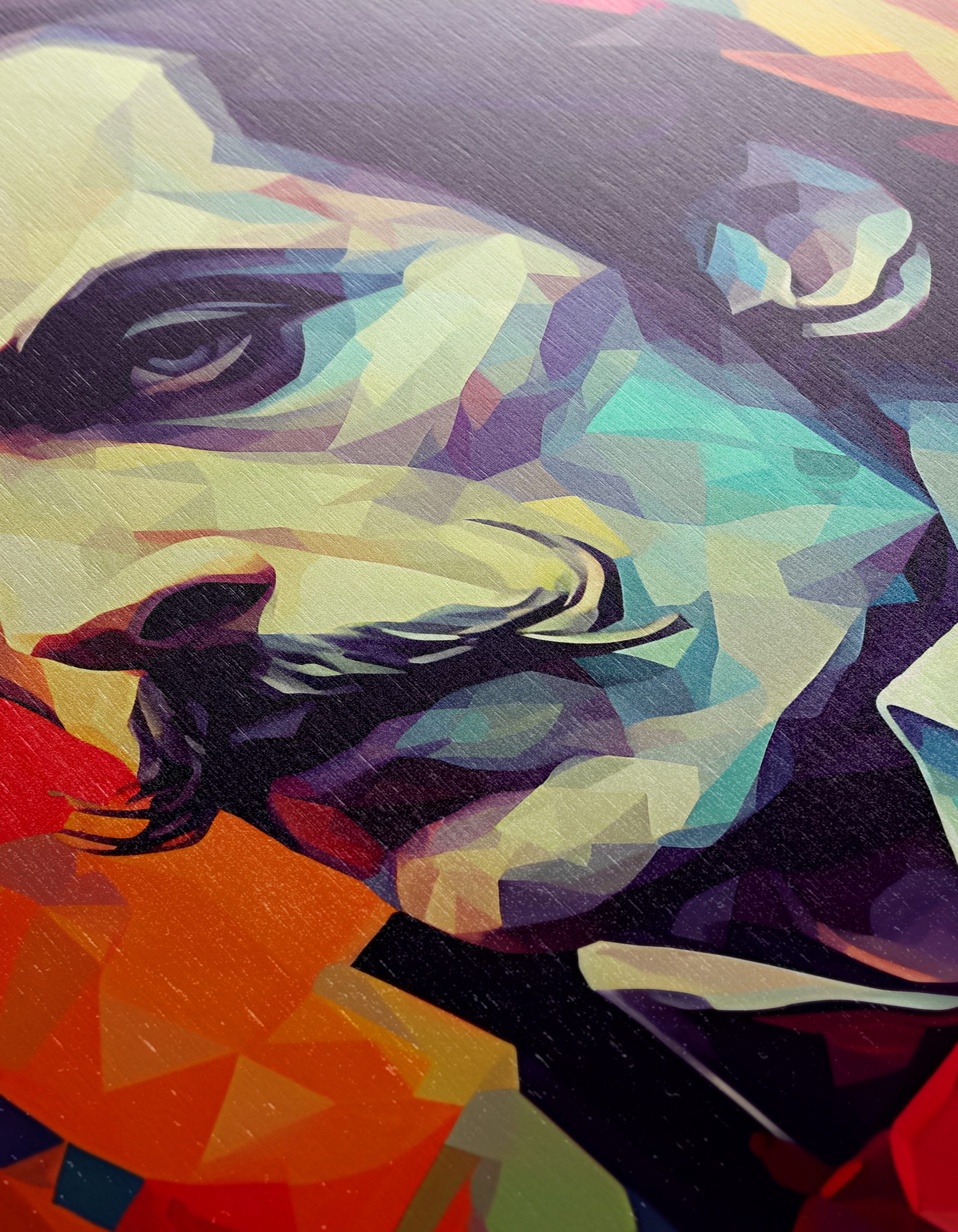 Colorful Contemporary Portrait of a Man - Image 12