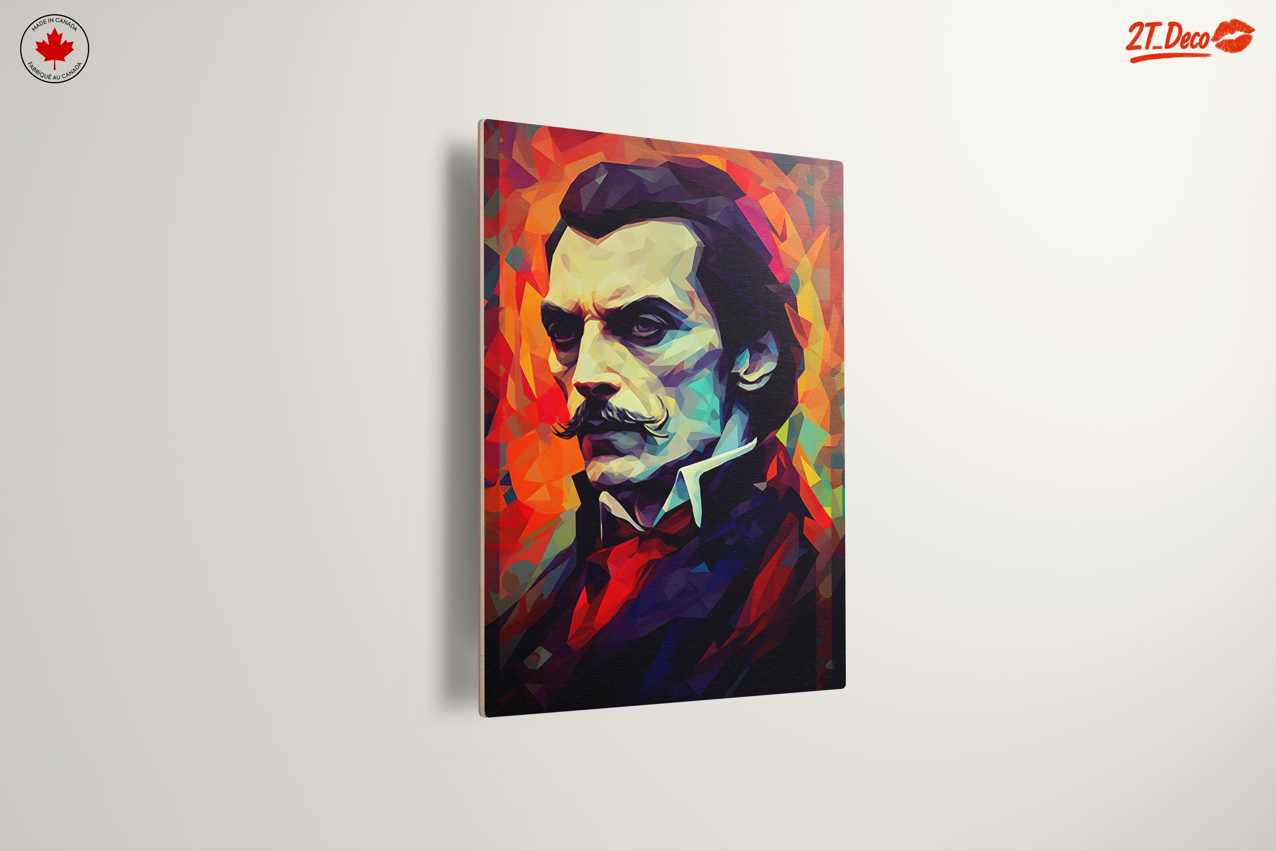 Colorful Contemporary Portrait of a Man - Image 13