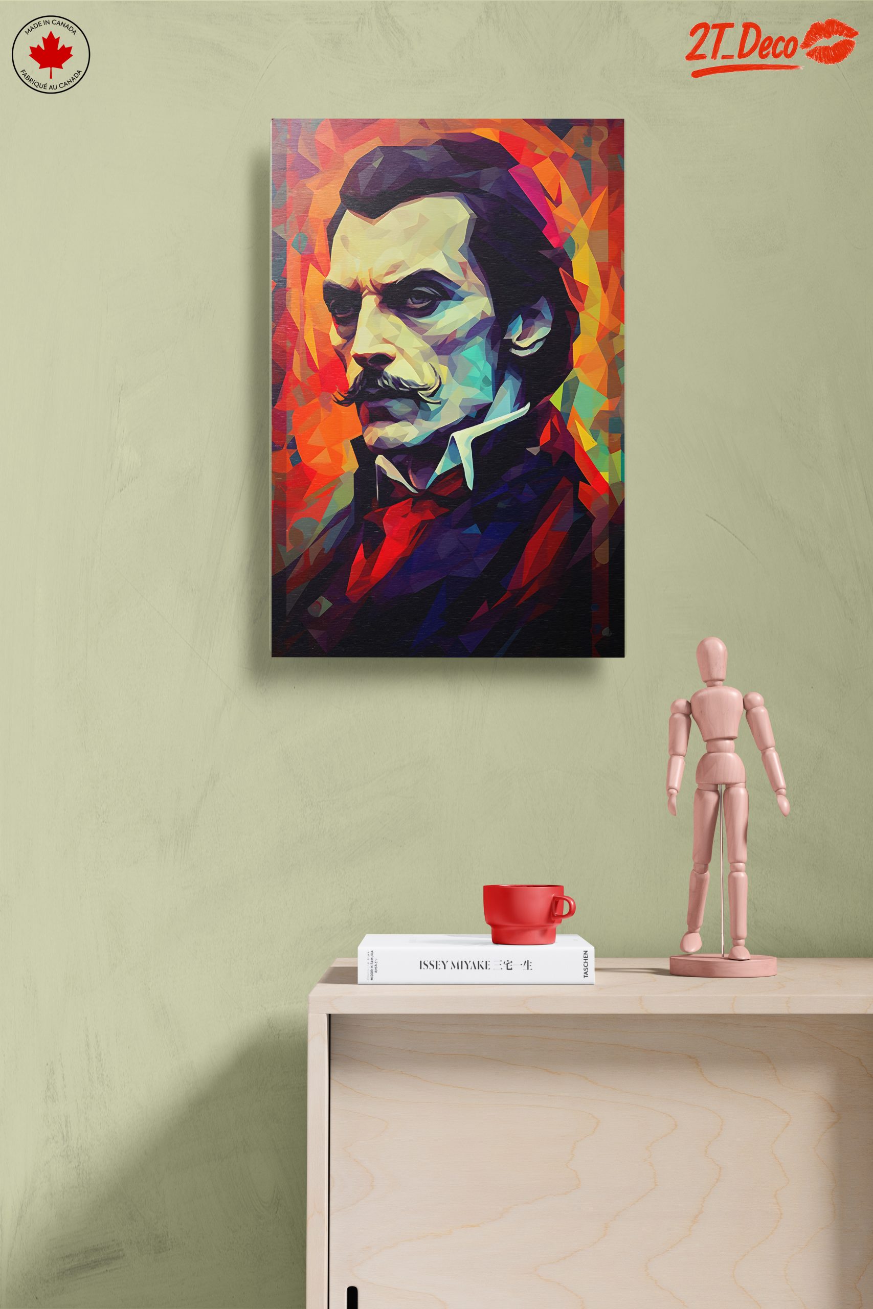 Colorful Contemporary Portrait of a Man - Image 14