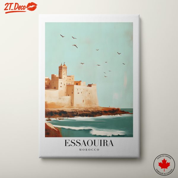 Essaouira Coastal Landscape Artwork