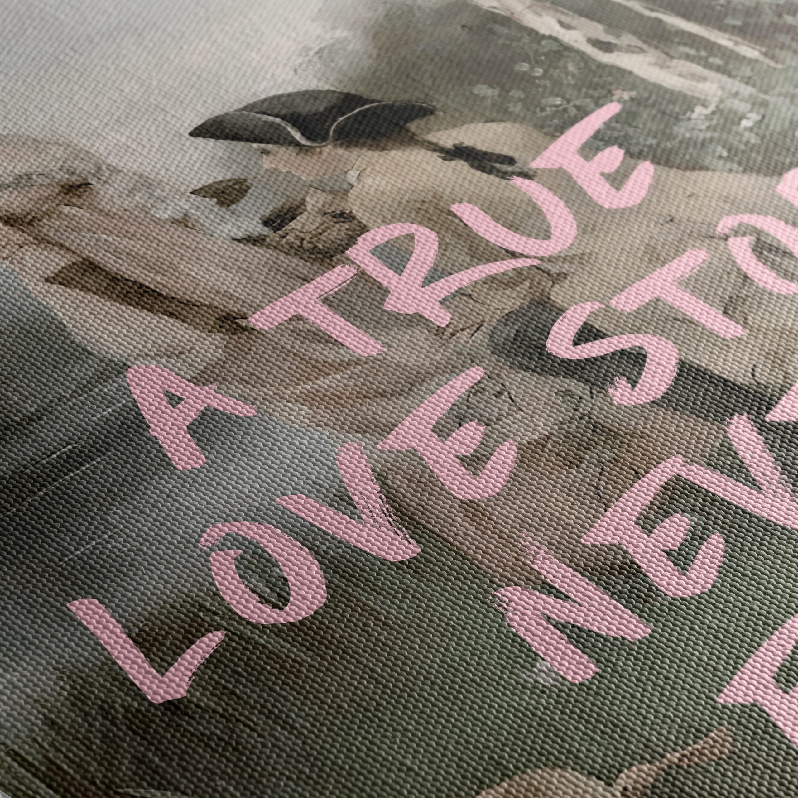 A True Love Story Never Ends Wall Art - Image 5