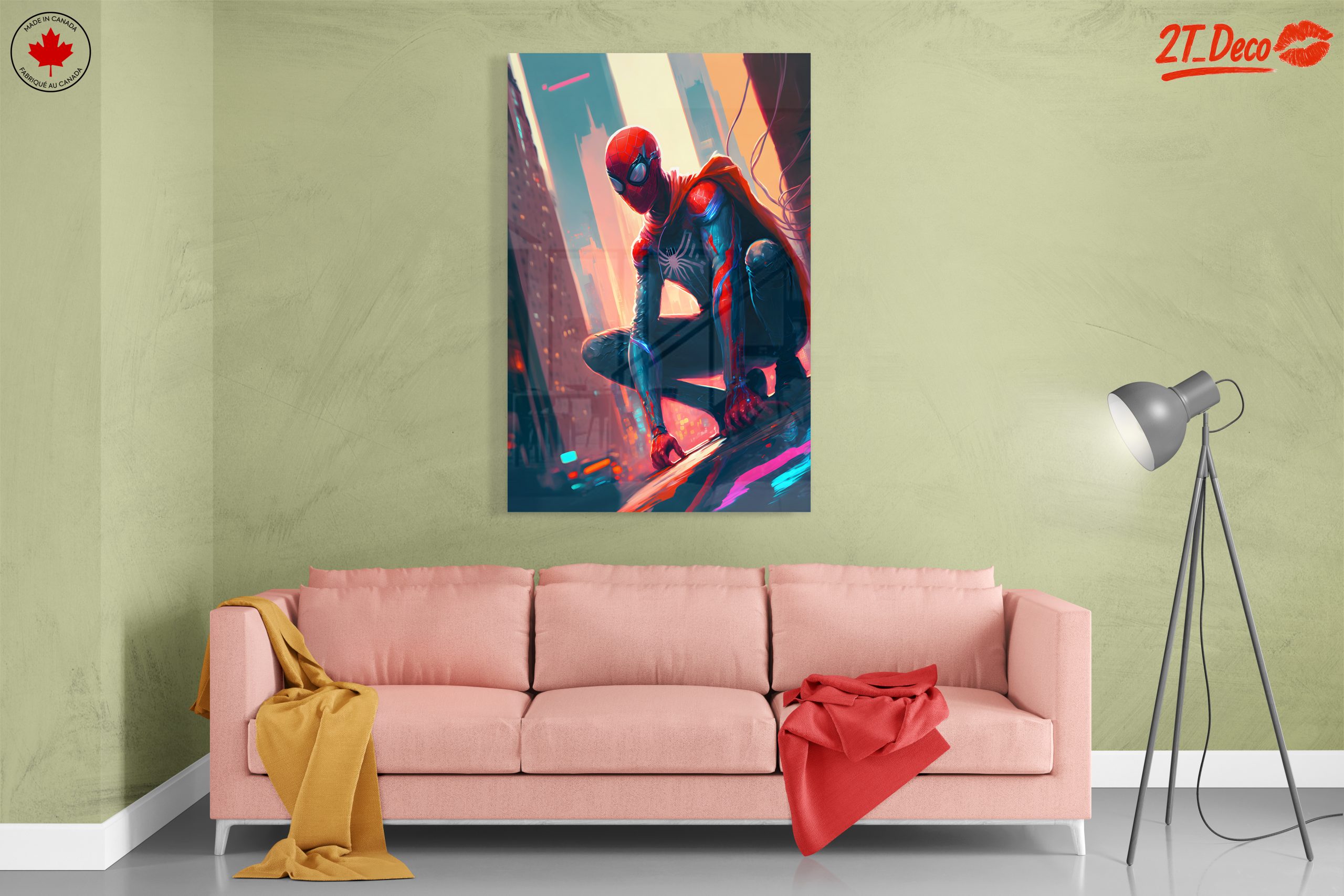 Vibrant Spider-Man in Urban Landscape - Image 7